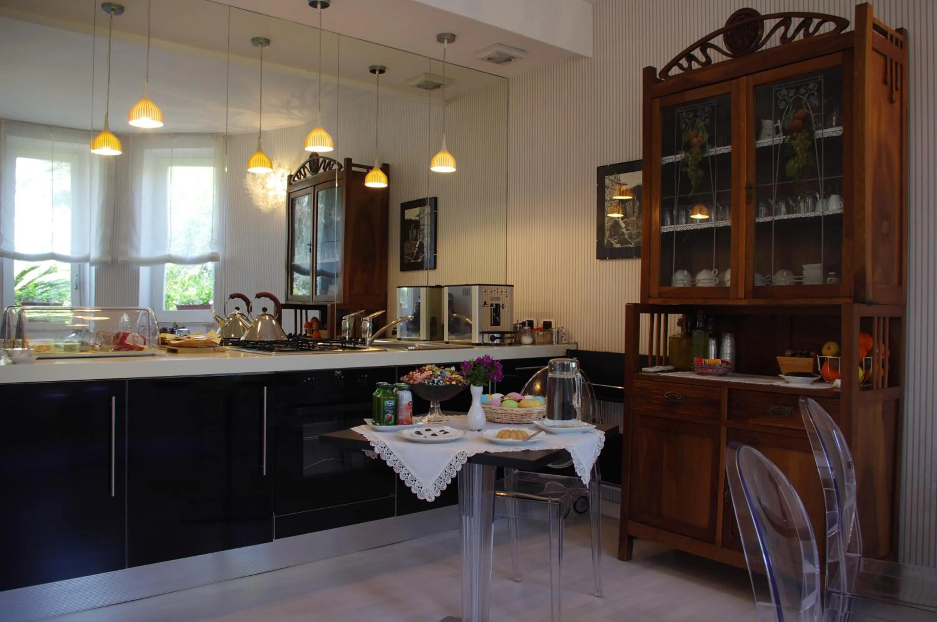 Food and drinks in La Piccola Locanda