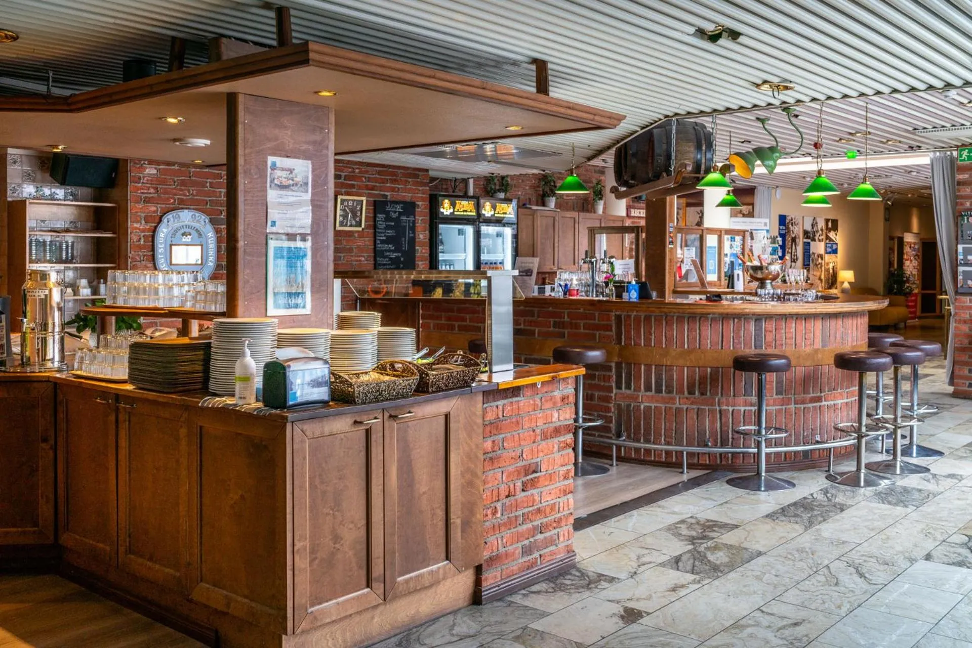 Buffet breakfast in Hotel Kurikka