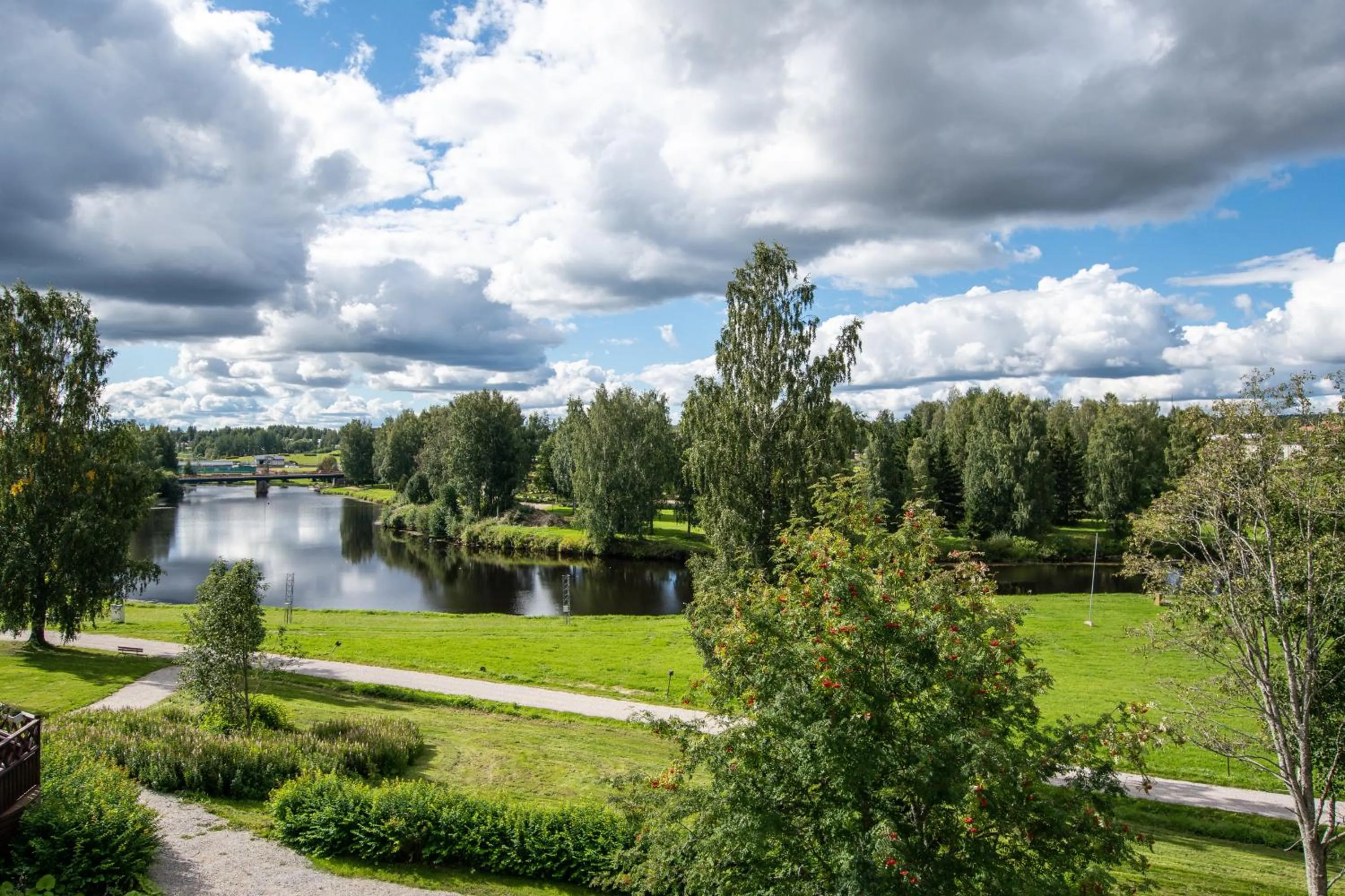 Garden in Hotel Kurikka