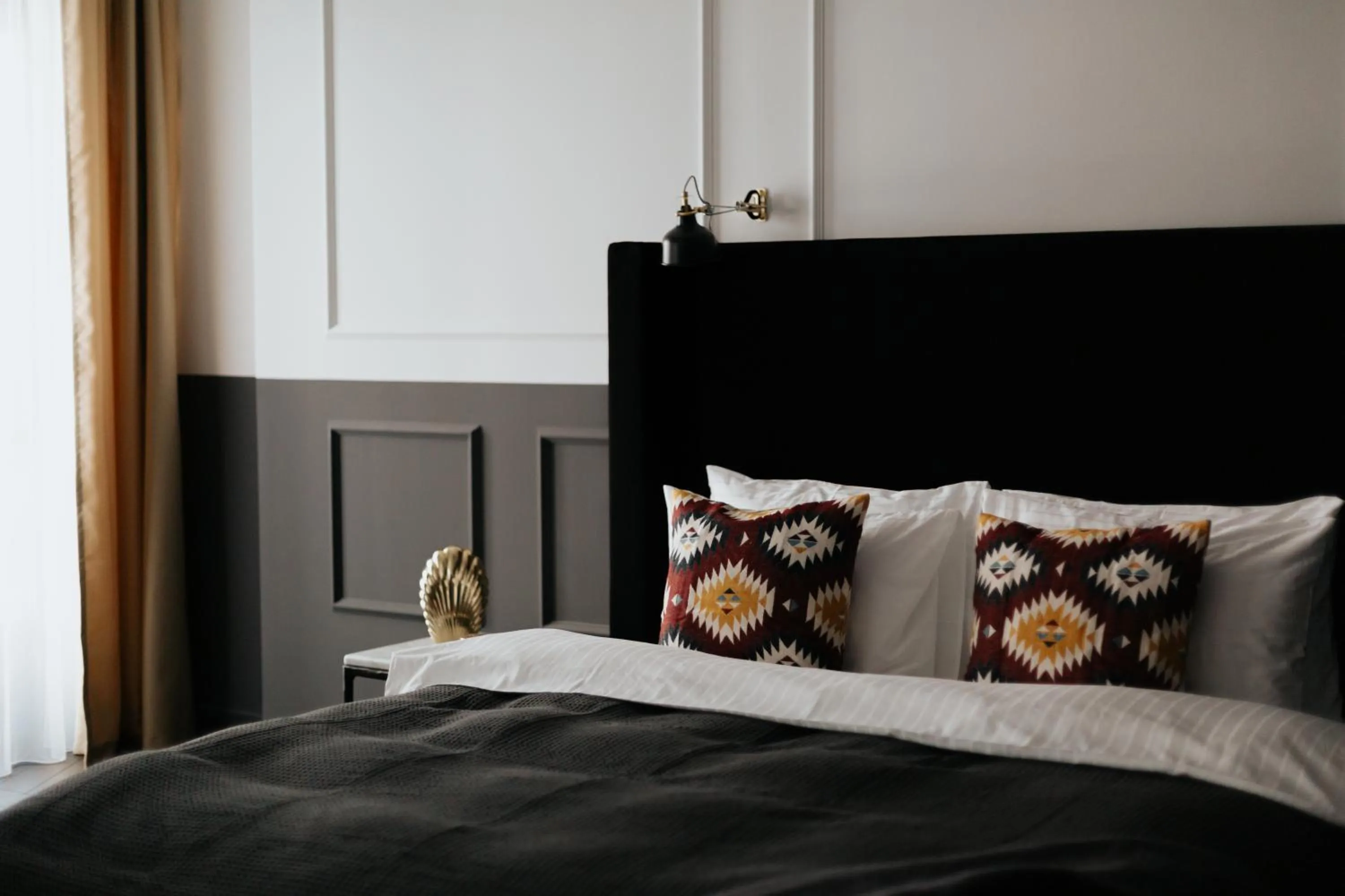 Bed in TG Hotel Apartments Budapest