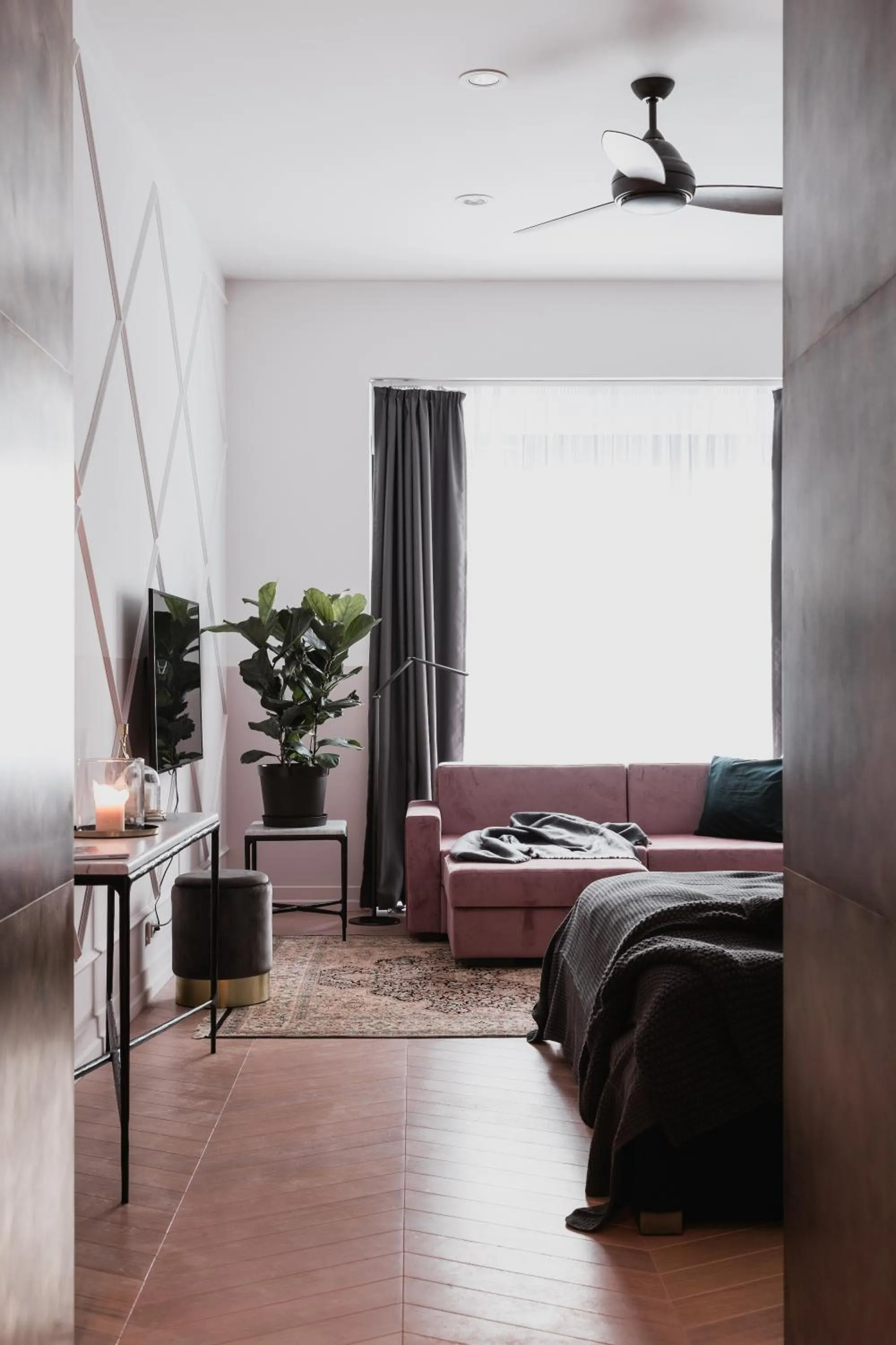 Bed in TG Hotel Apartments Budapest