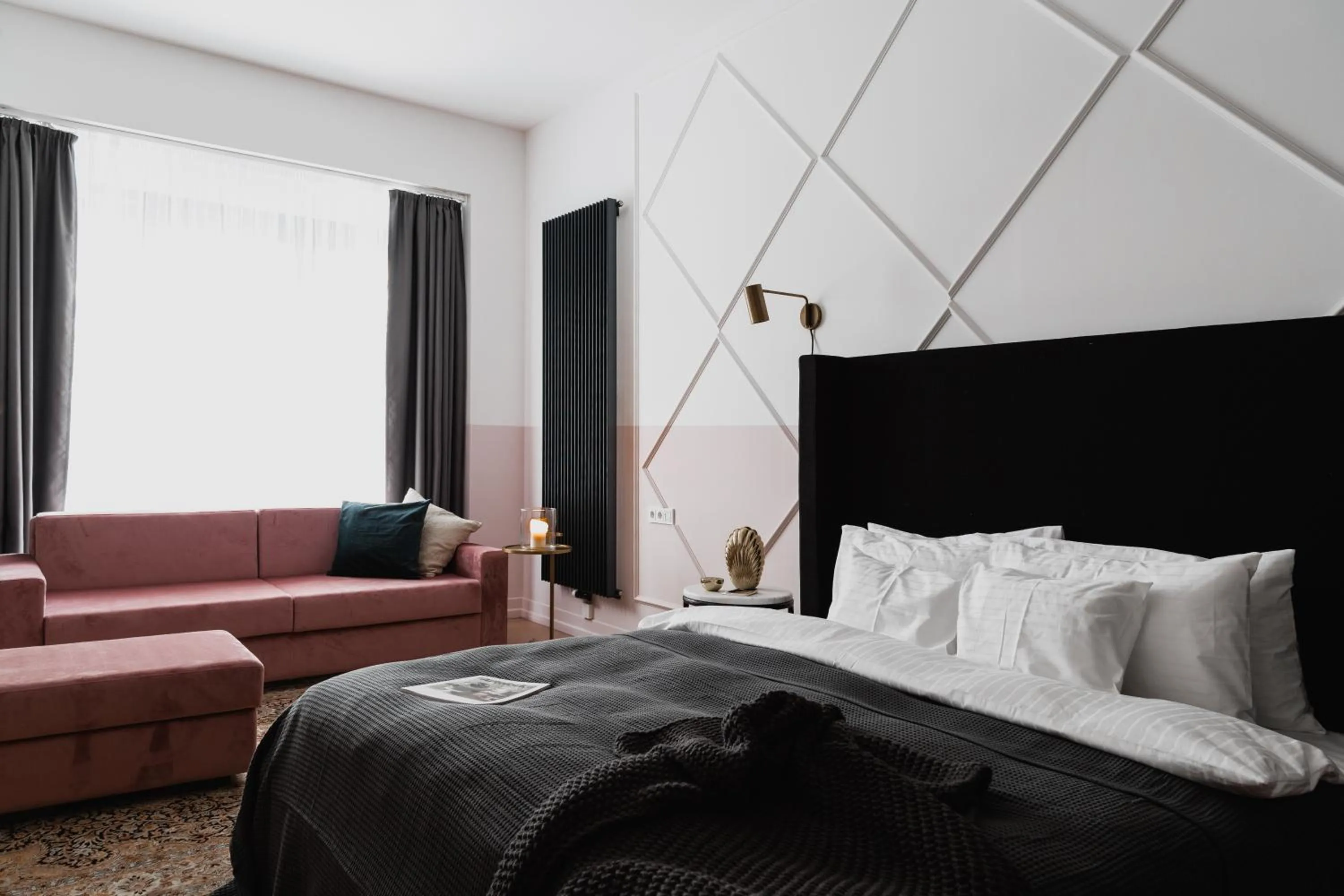 Bed in TG Hotel Apartments Budapest