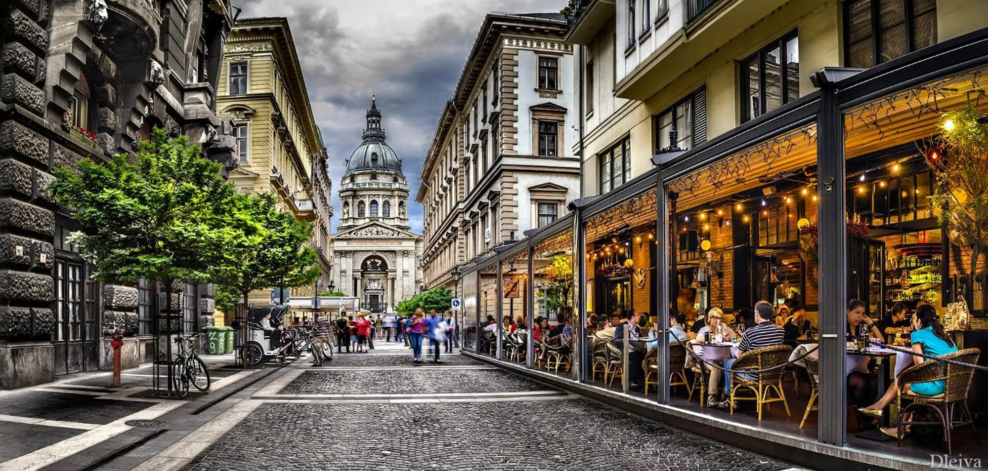 Property building in TG Hotel Apartments Budapest