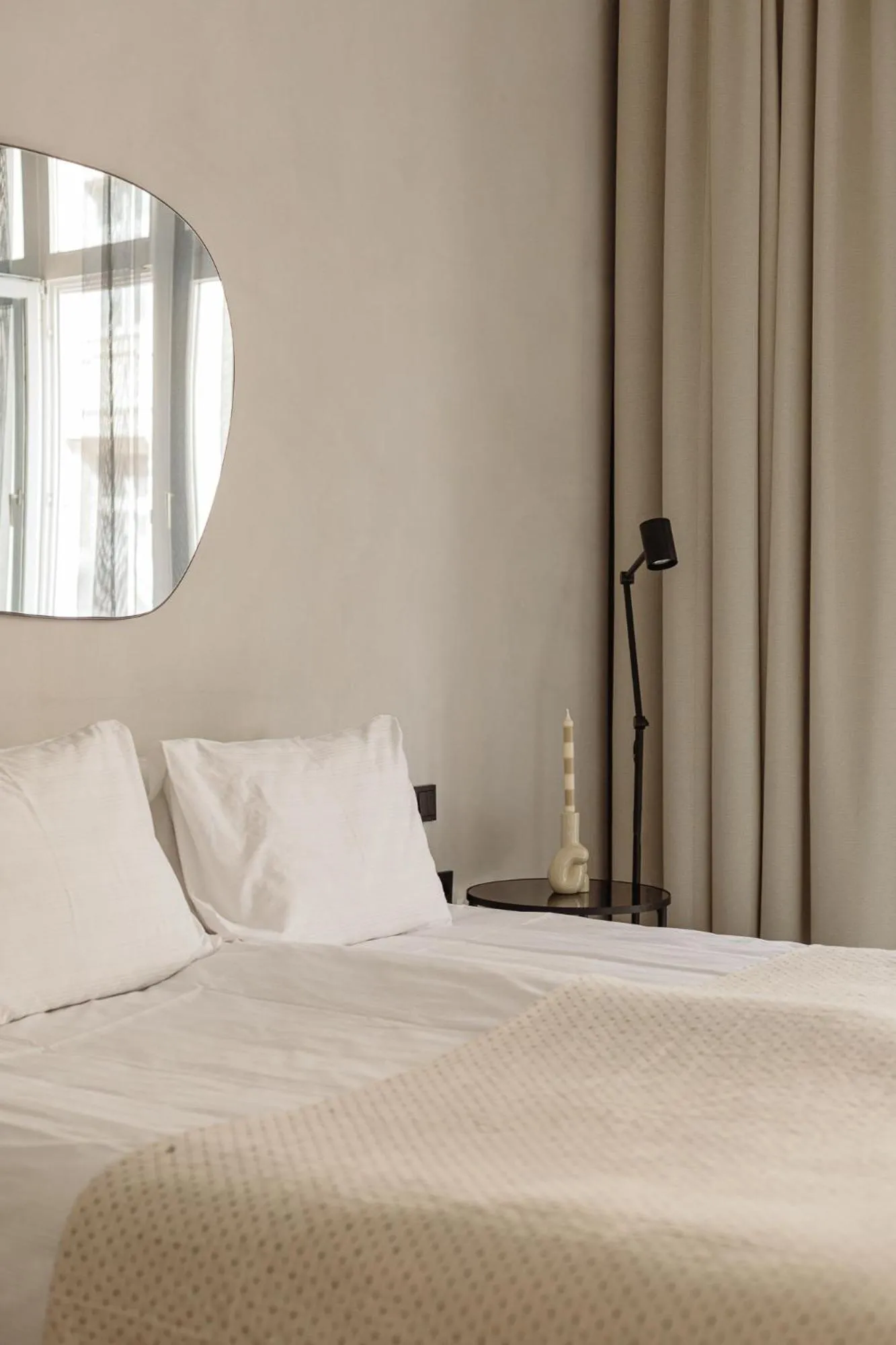 Bed in TG Hotel Apartments Budapest