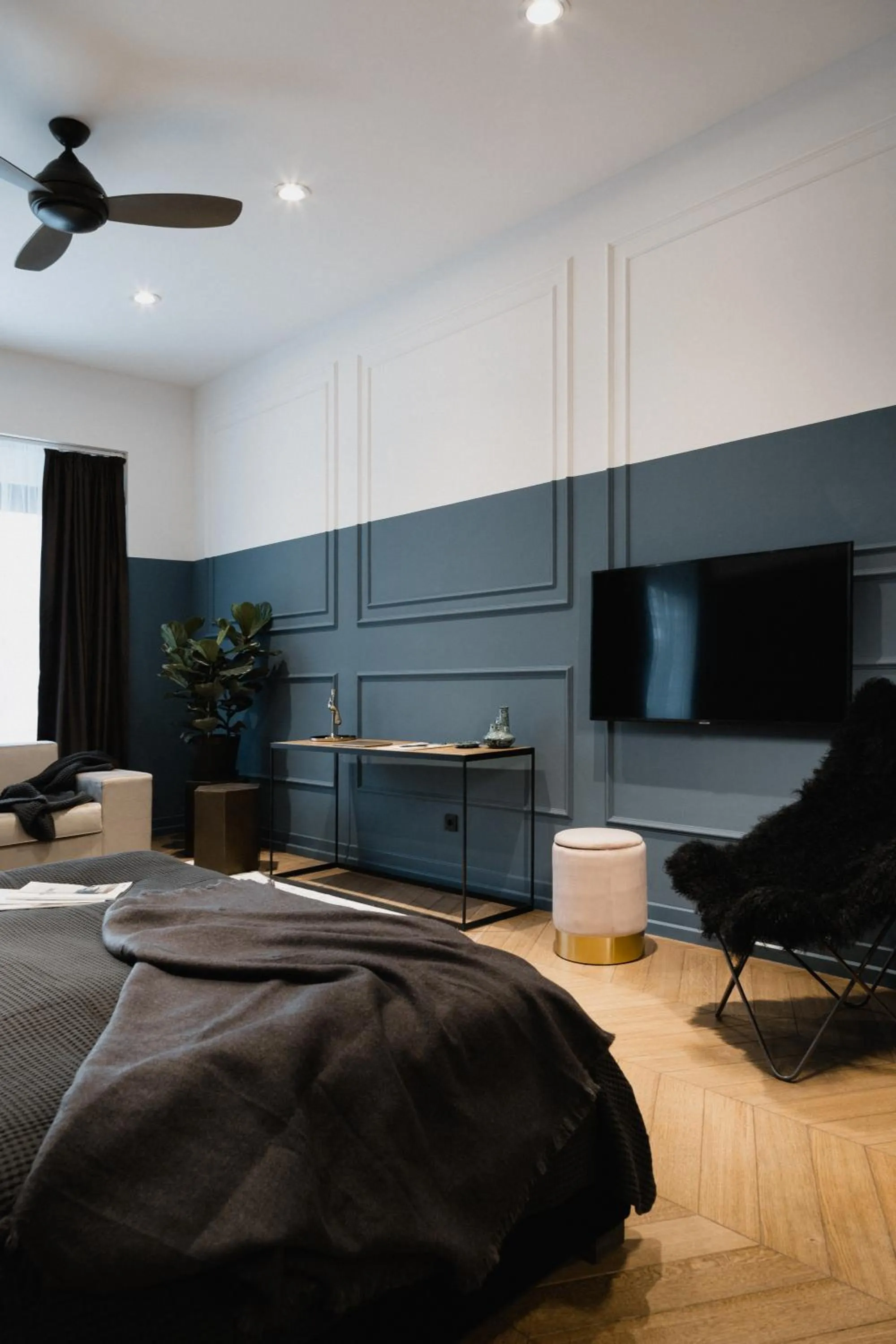 Bed in TG Hotel Apartments Budapest