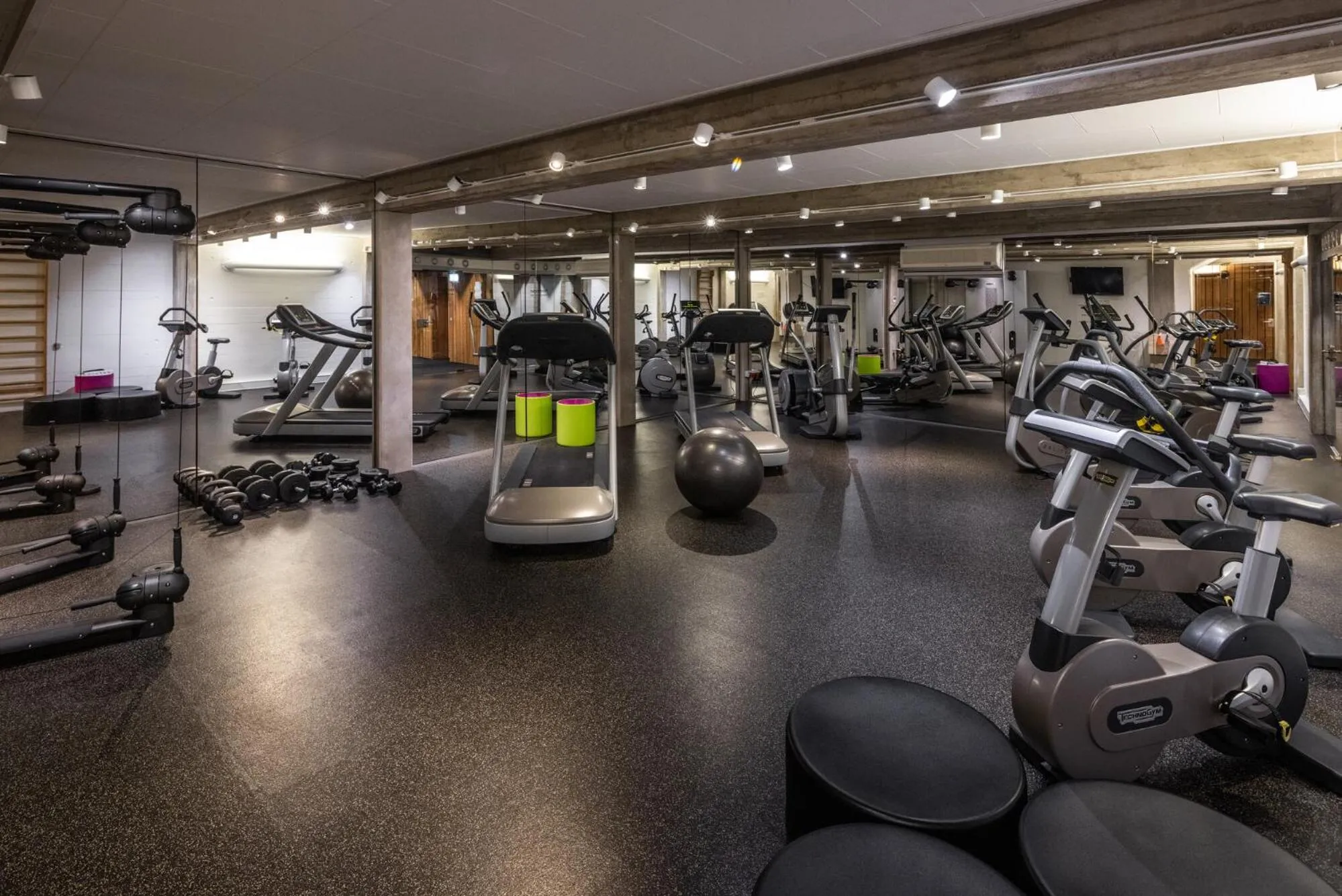 Fitness centre/facilities in Comwell Klarskovgaard