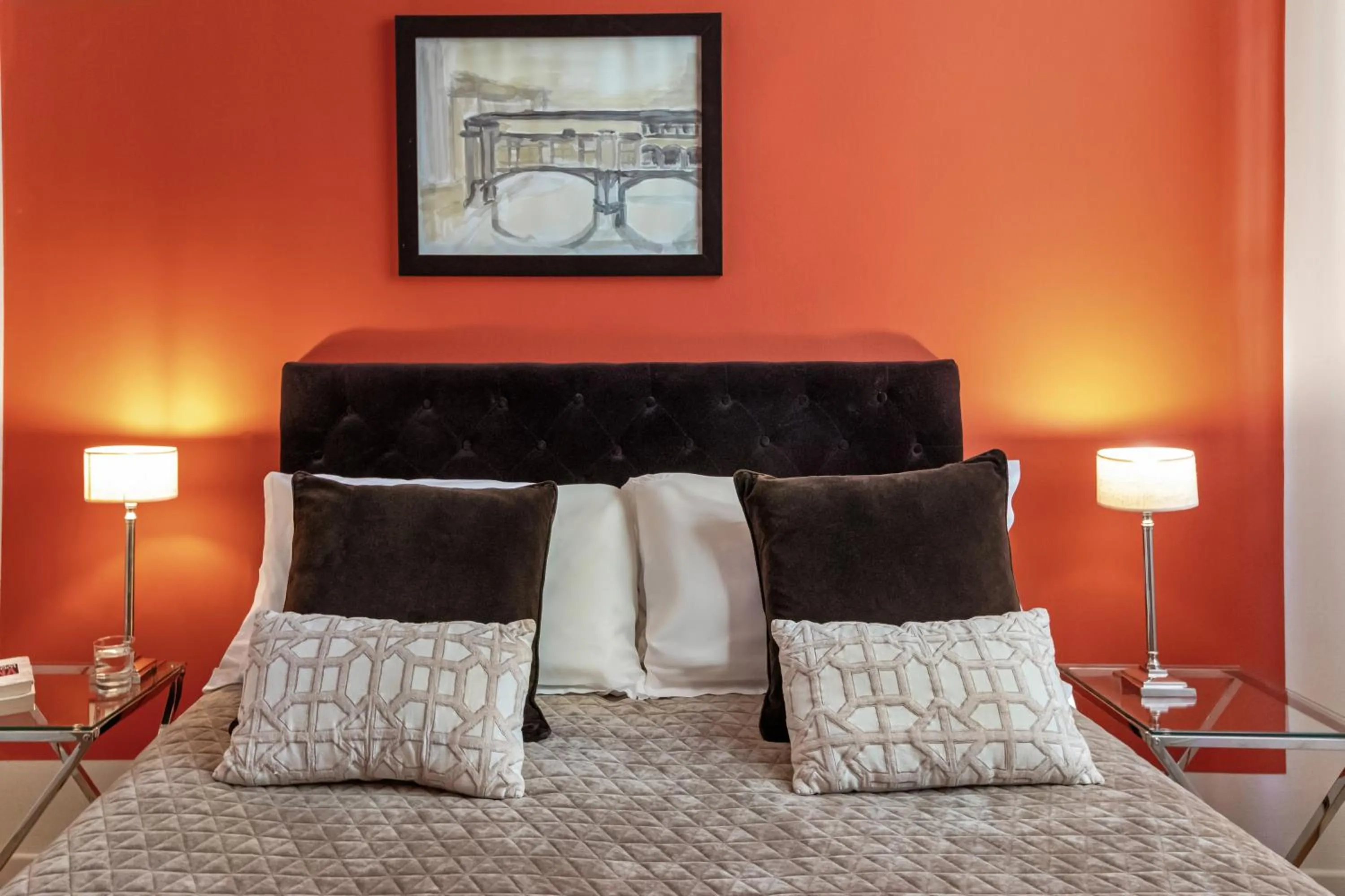 Bedroom, Bed in Palazzo Branchi