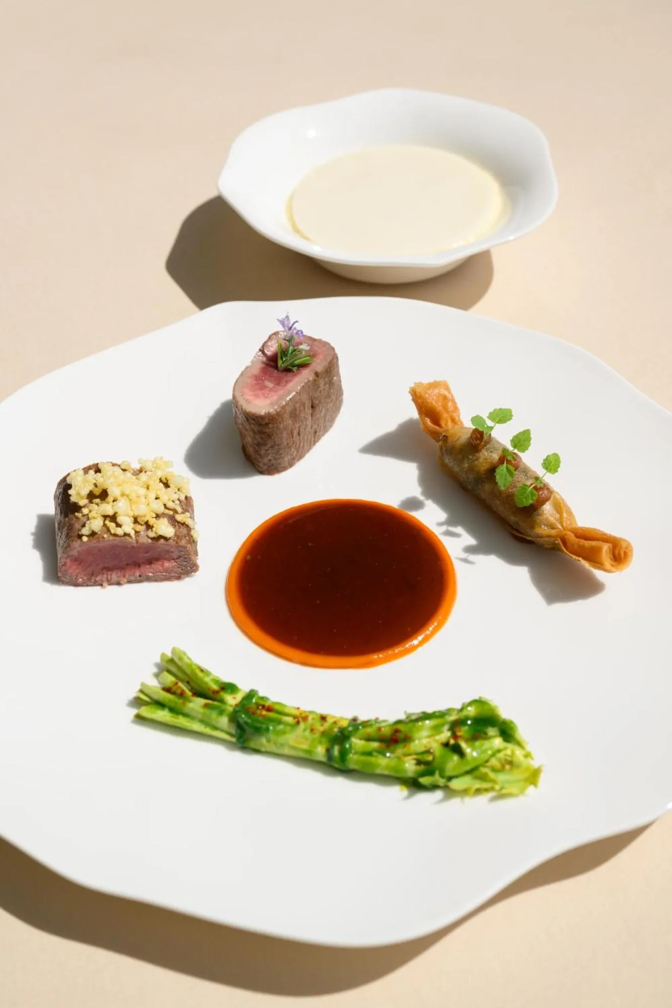 Food in Le Mirador Resort & Spa