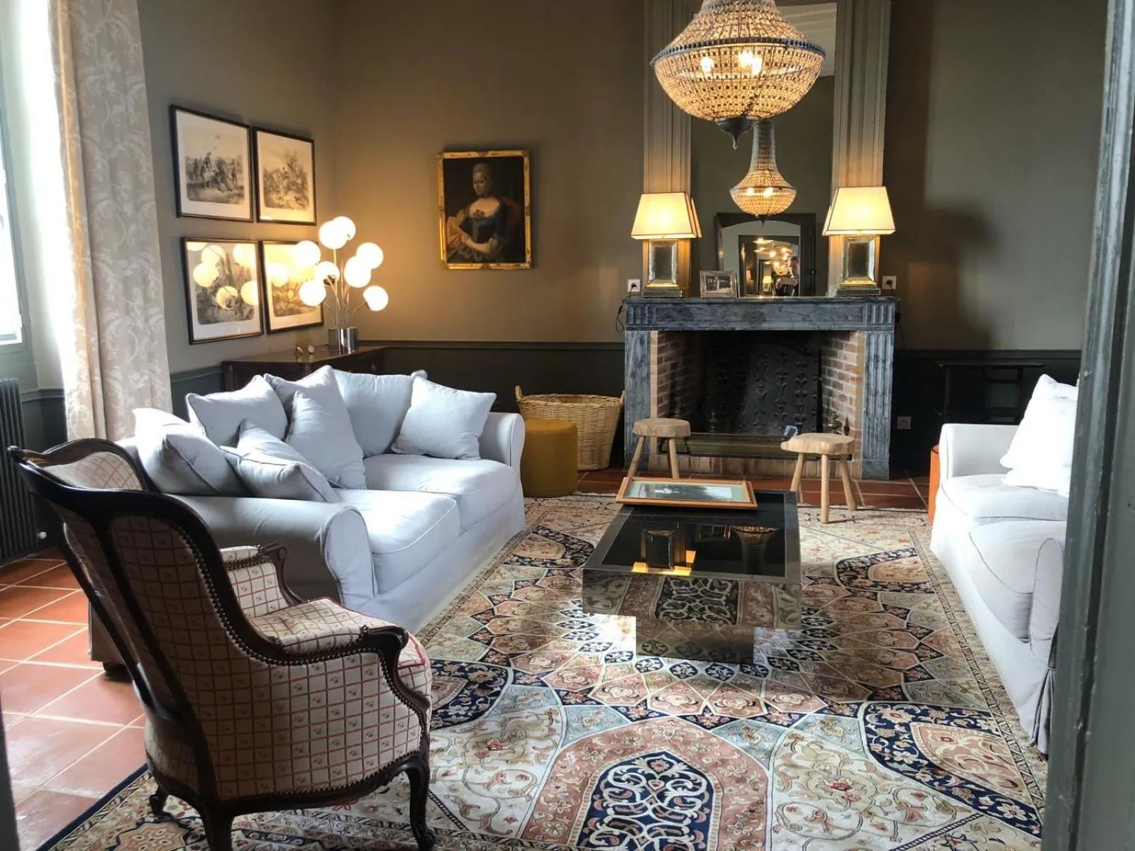 Lobby or reception in Château Sigalas Rabaud