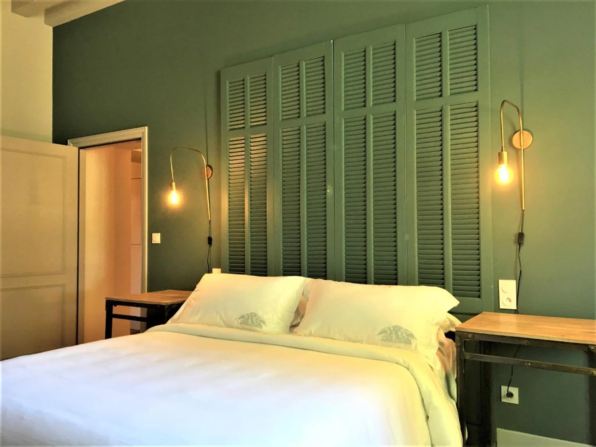 Bed in Château Sigalas Rabaud