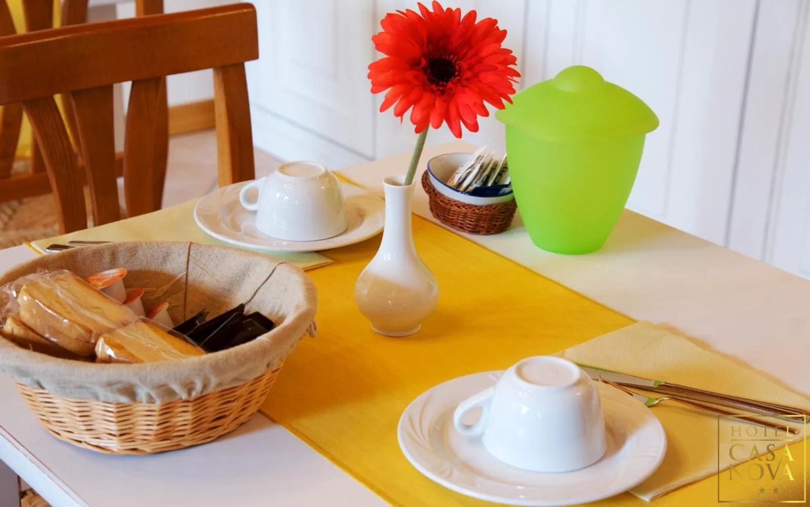 Food and drinks in Hotel Casanova