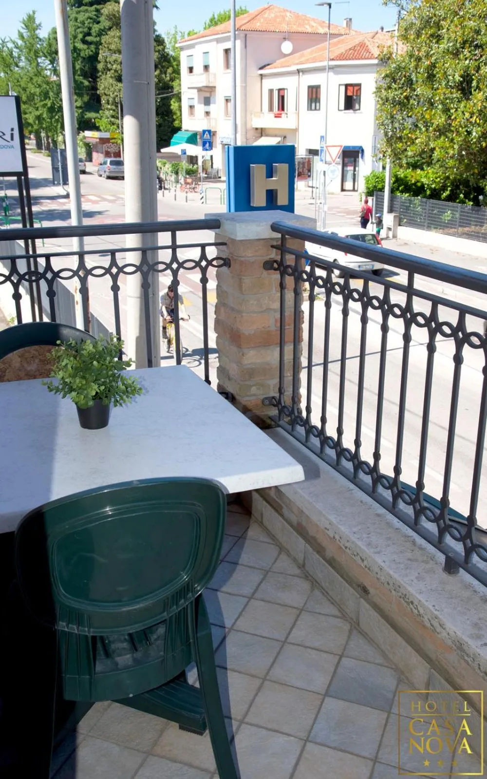 Balcony/Terrace in Hotel Casanova