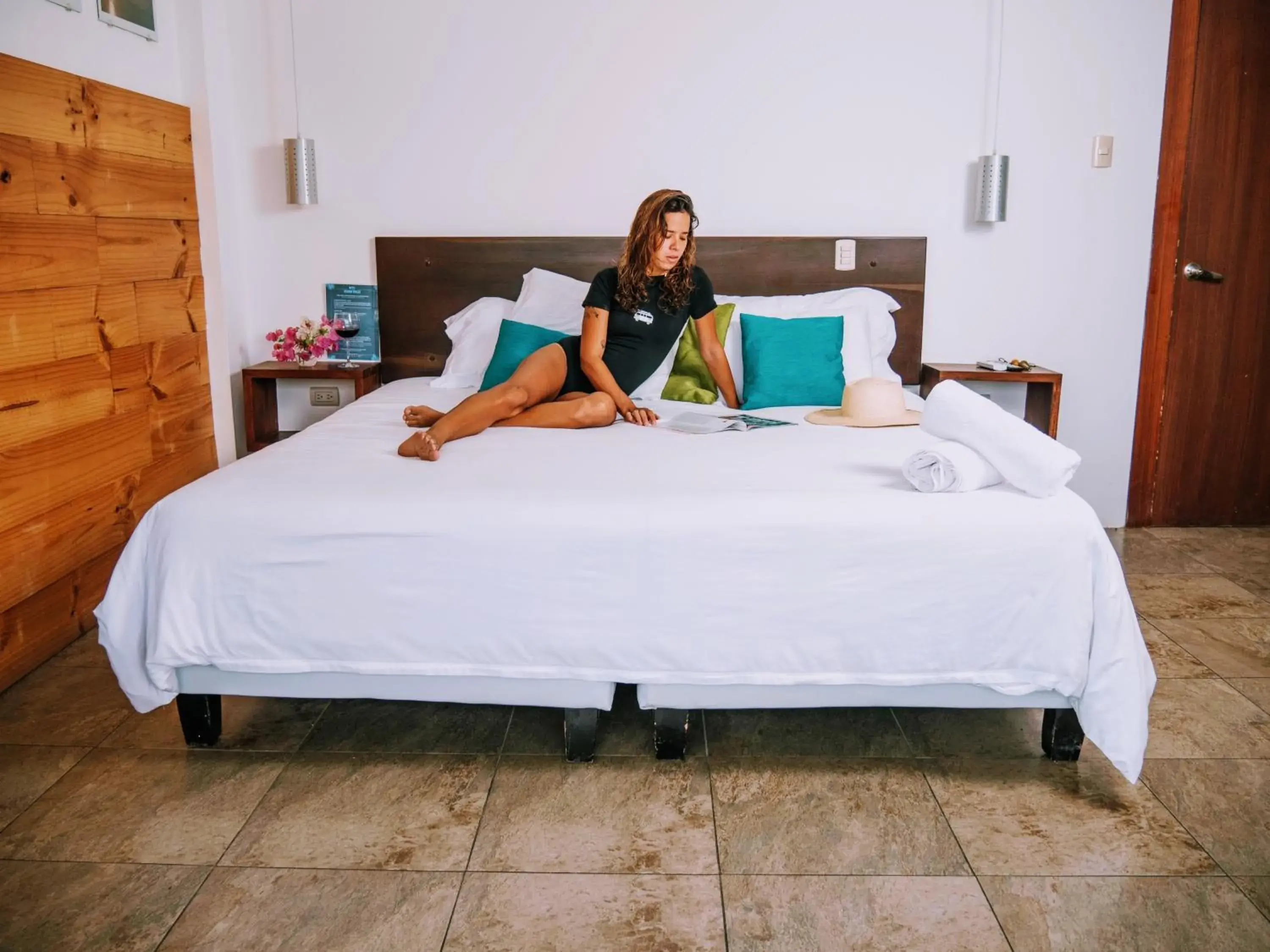 Deluxe Double or Twin Room with Balcony in ME Hotel & Villas - Montañita Estates Deluxe Double or Twin Room with Balcony in ME Hotel & Villas - Montañita Estates