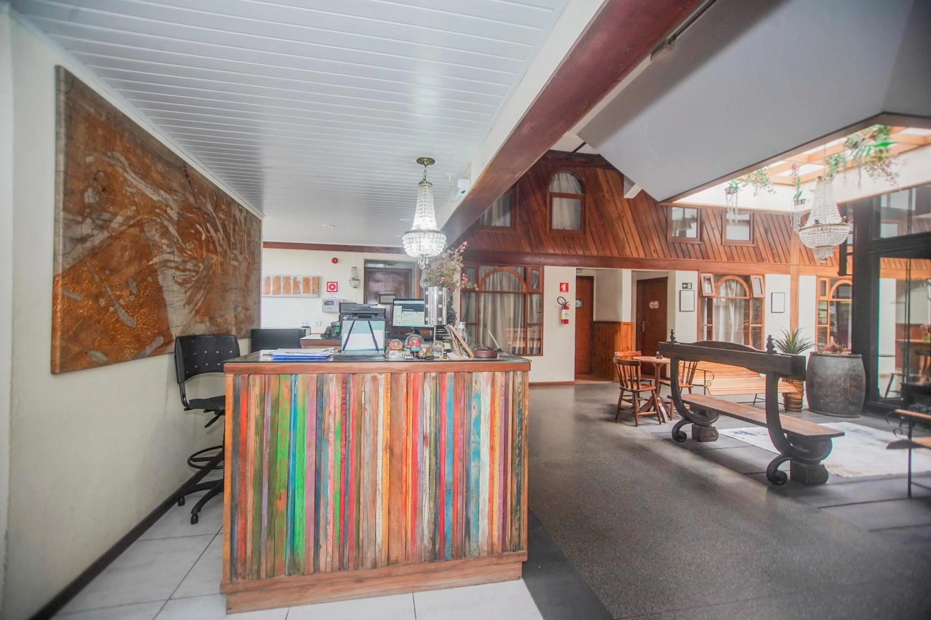 Lobby or reception in Guida Residenza Pousada