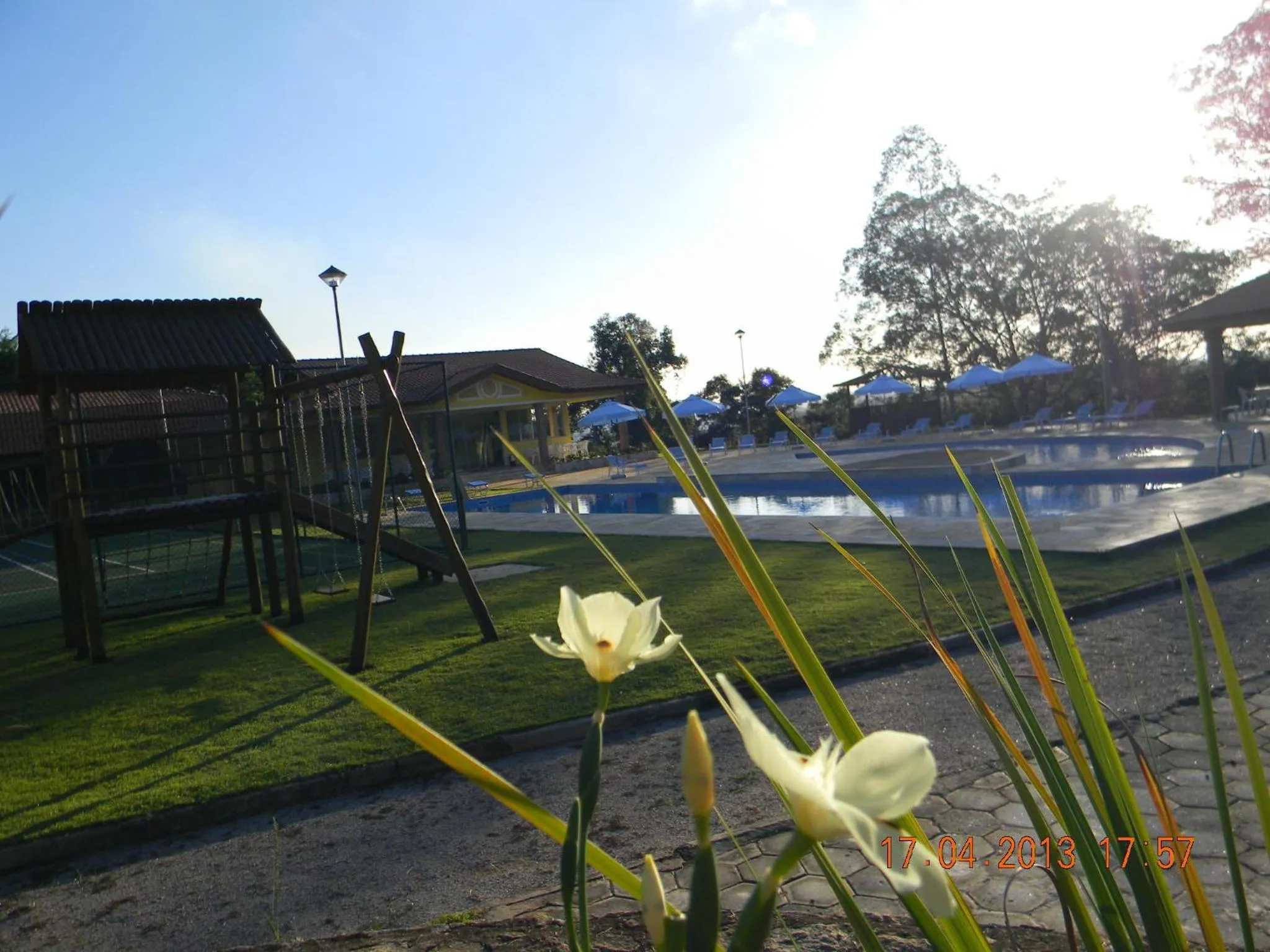 Swimming pool in Refugio do Saci Hotel