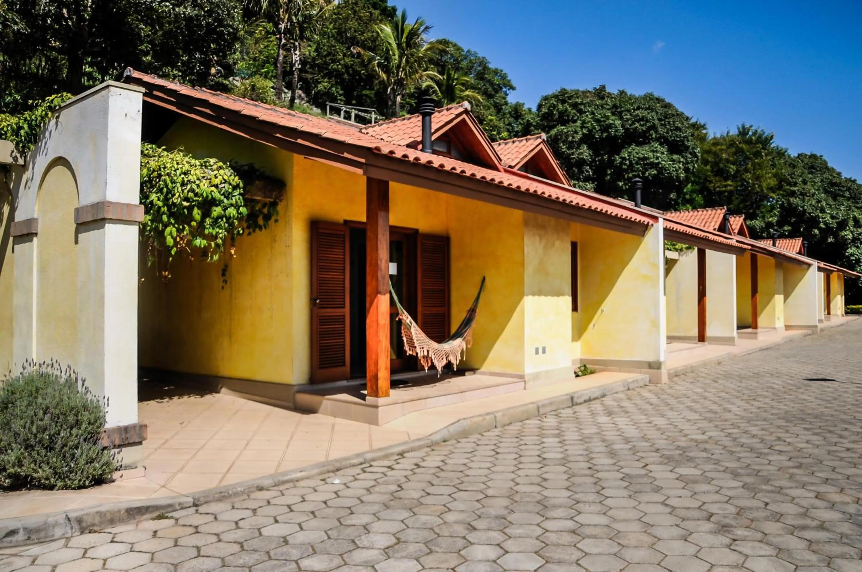 Patio in Refugio do Saci Hotel