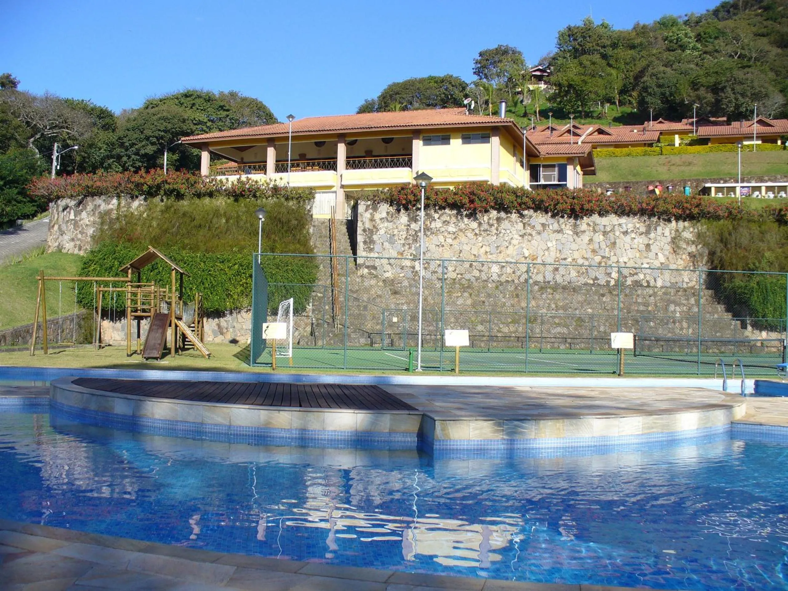 Swimming pool in Refugio do Saci Hotel