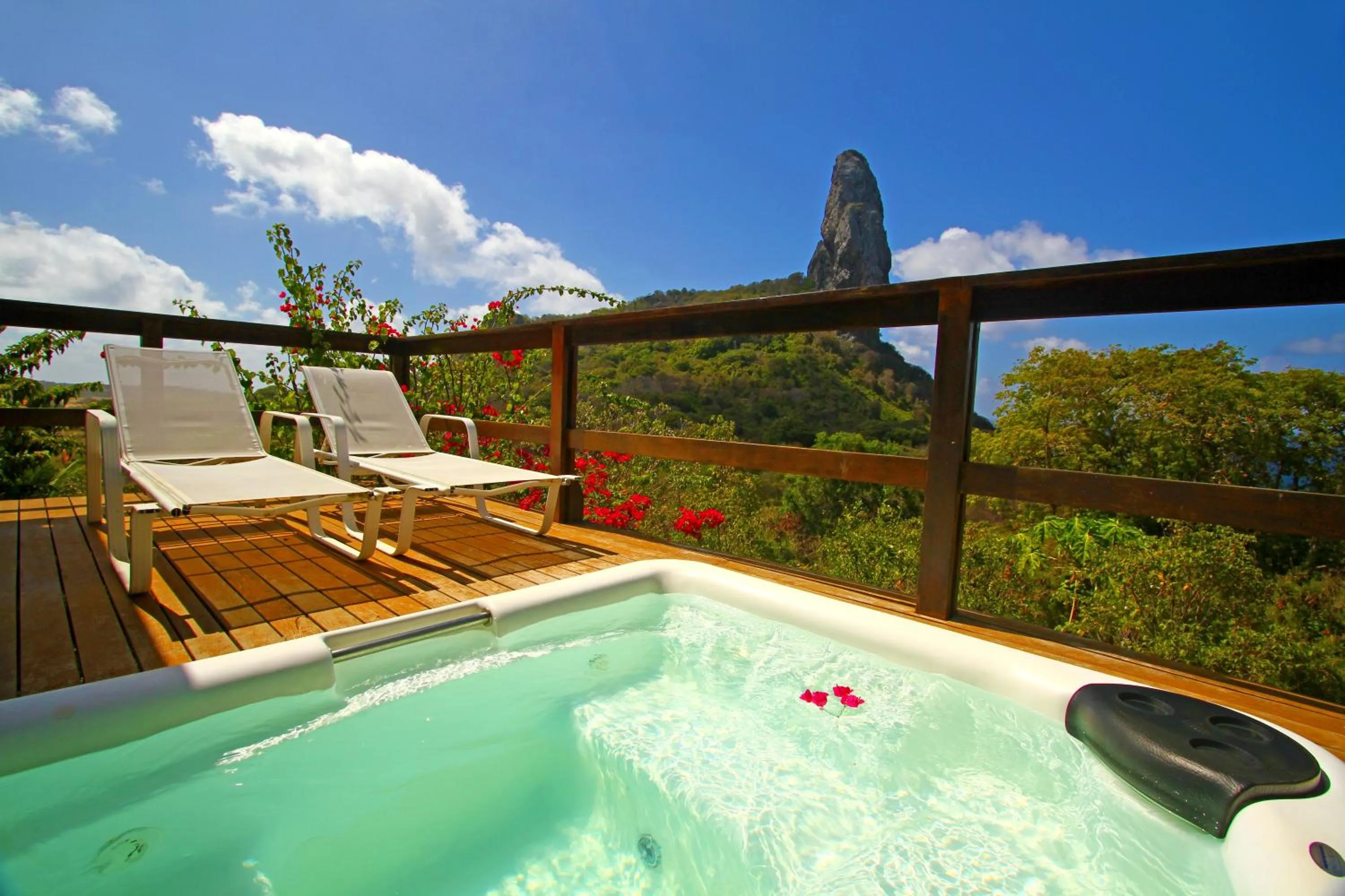 Bird's eye view in Pousada Zé Maria