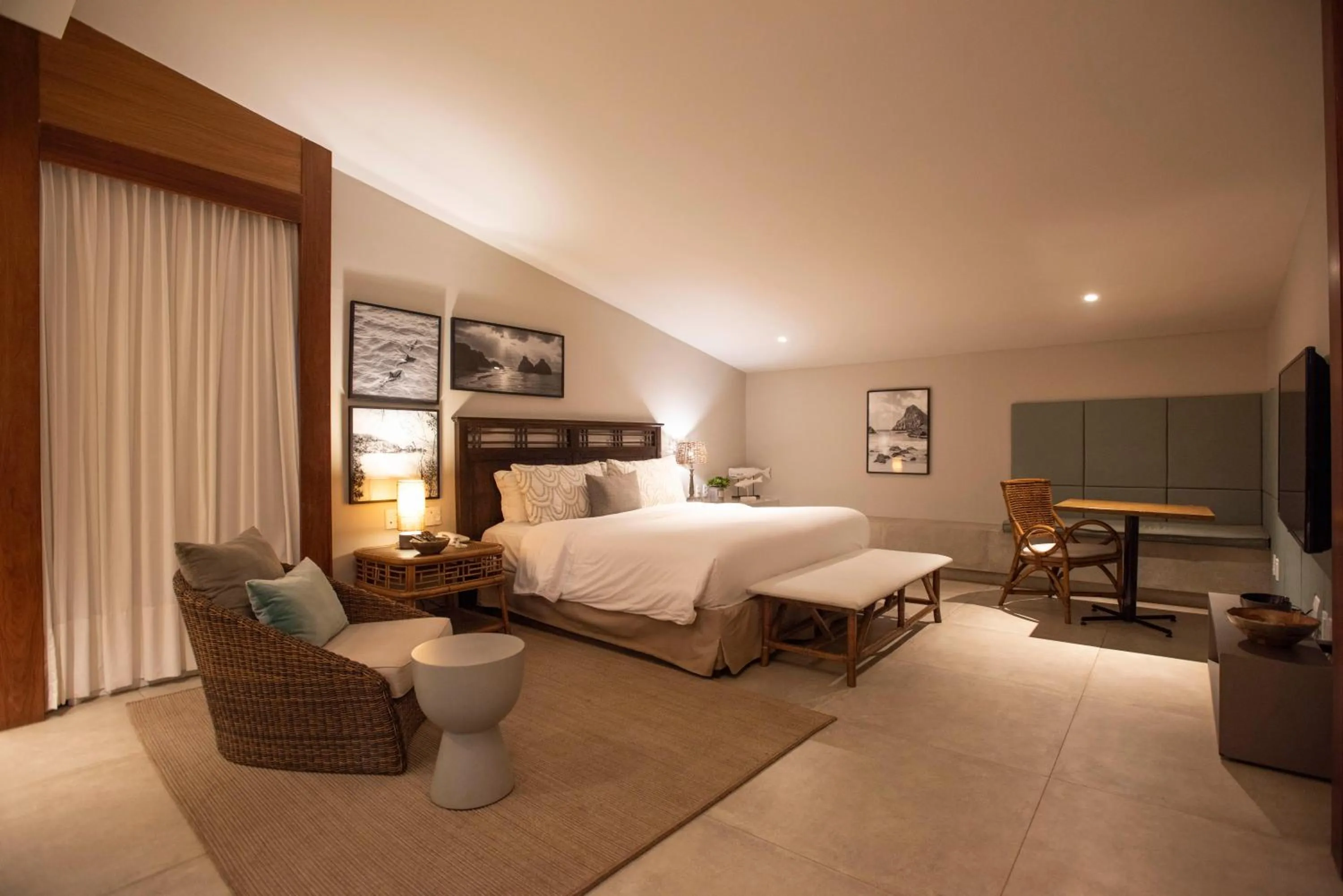 Decorative detail, Bed in Pousada Zé Maria