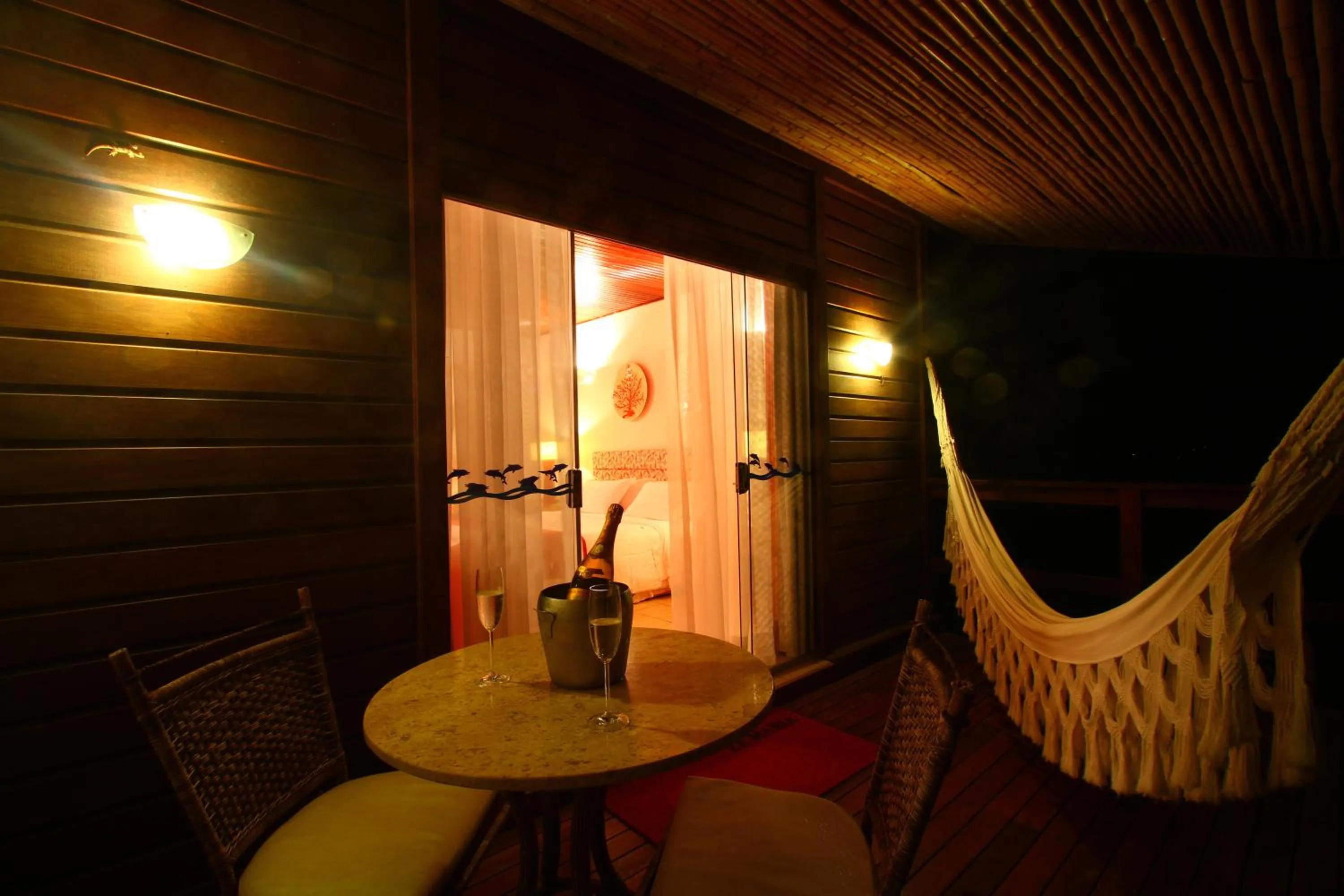 Balcony/Terrace in Pousada Zé Maria