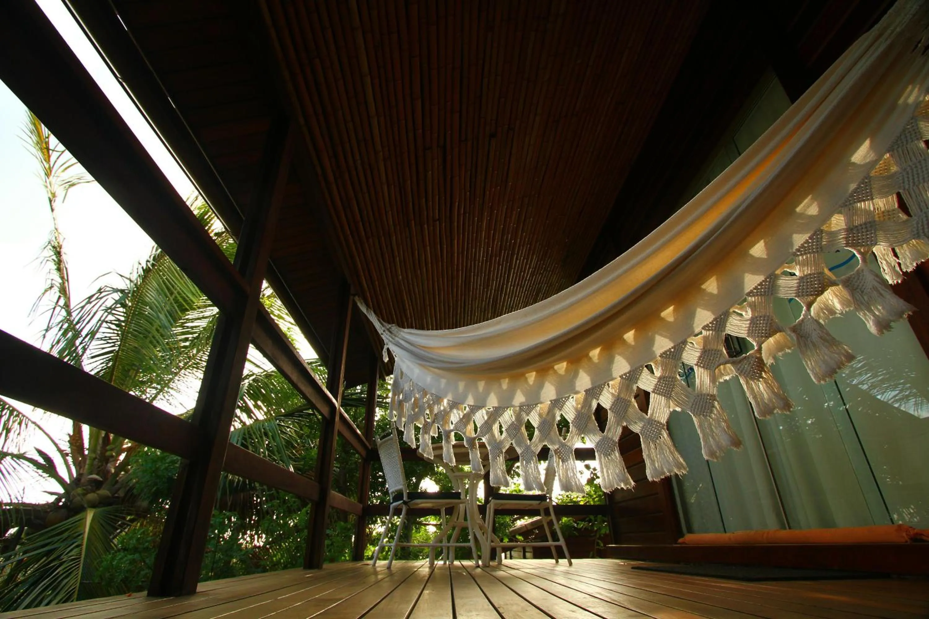 Balcony/Terrace in Pousada Zé Maria