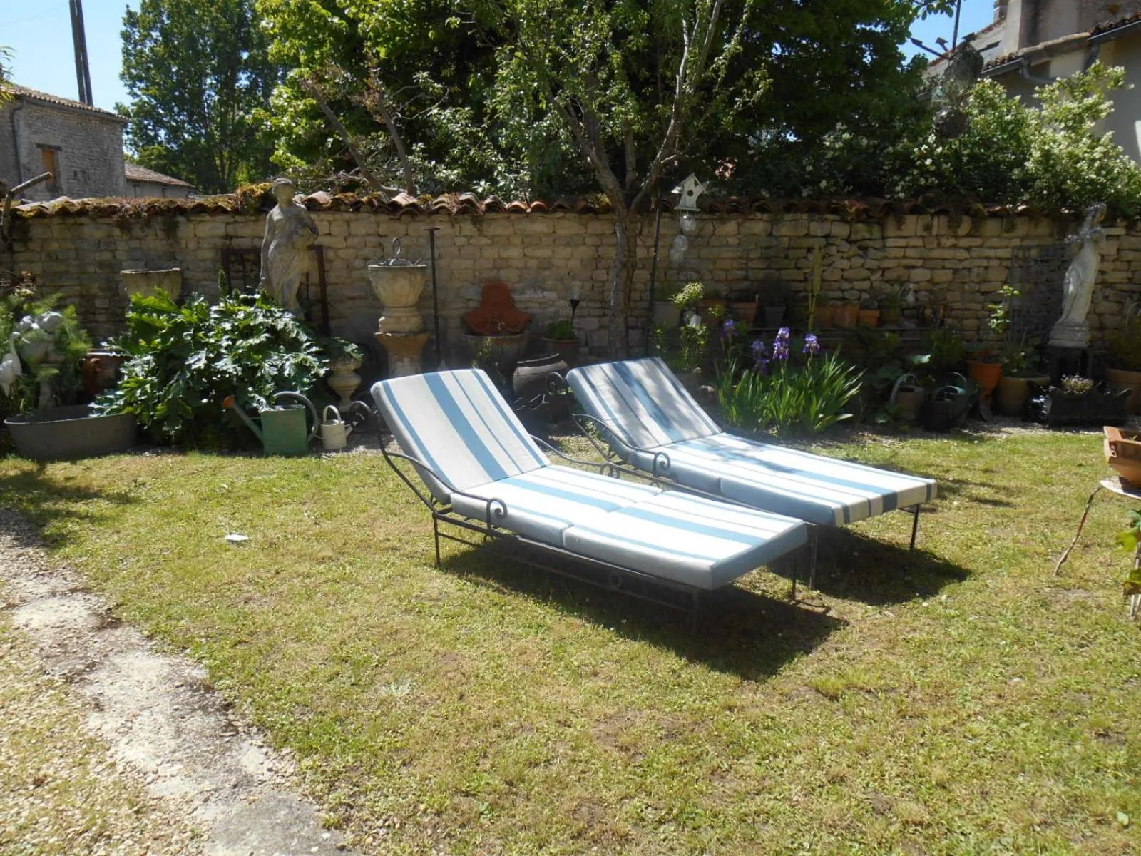 Garden in Le vieux Prieuré