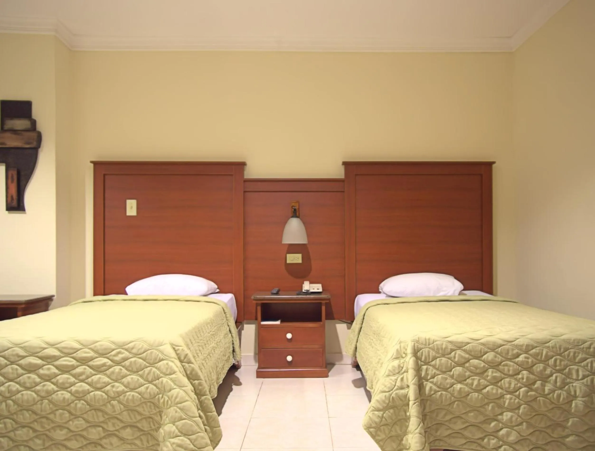 Bed in Hotel Castilla