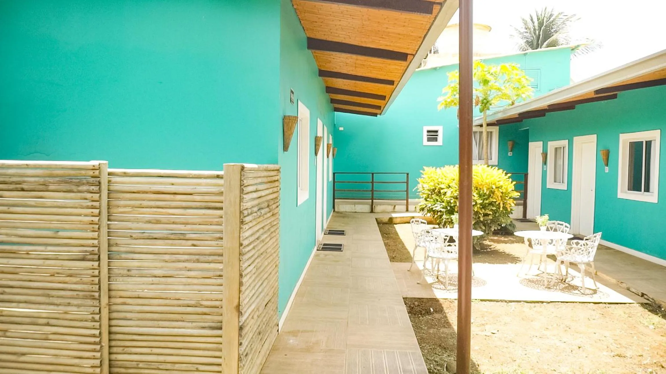 Inner courtyard view in Pousada da Villa