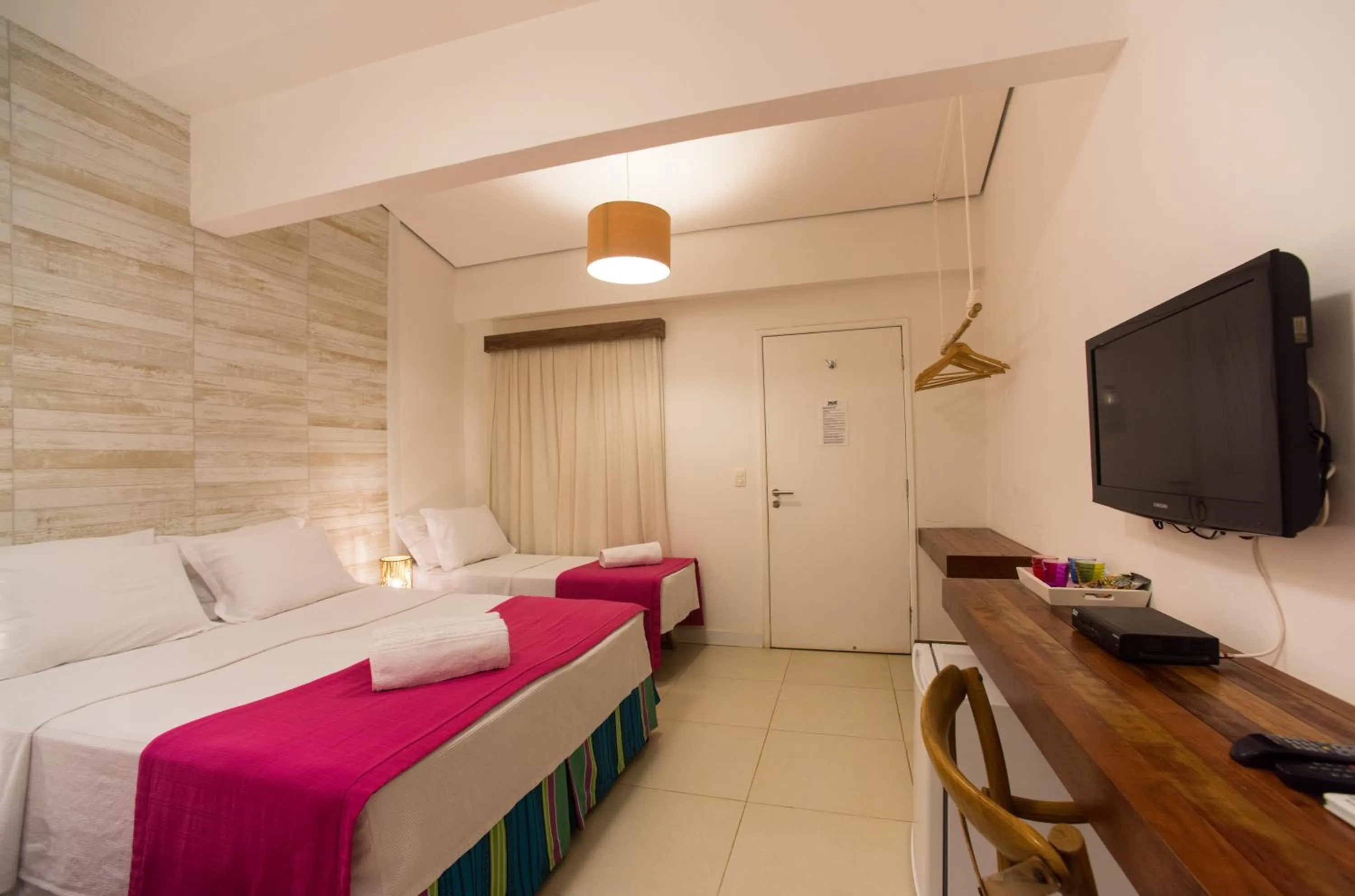 Bed in Pousada da Villa