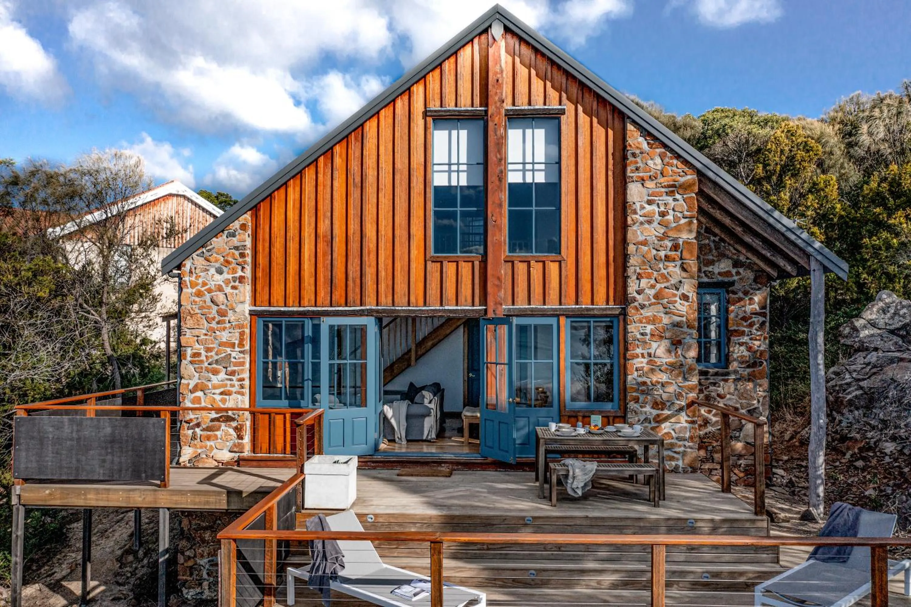 Natural landscape in Piermont Retreat