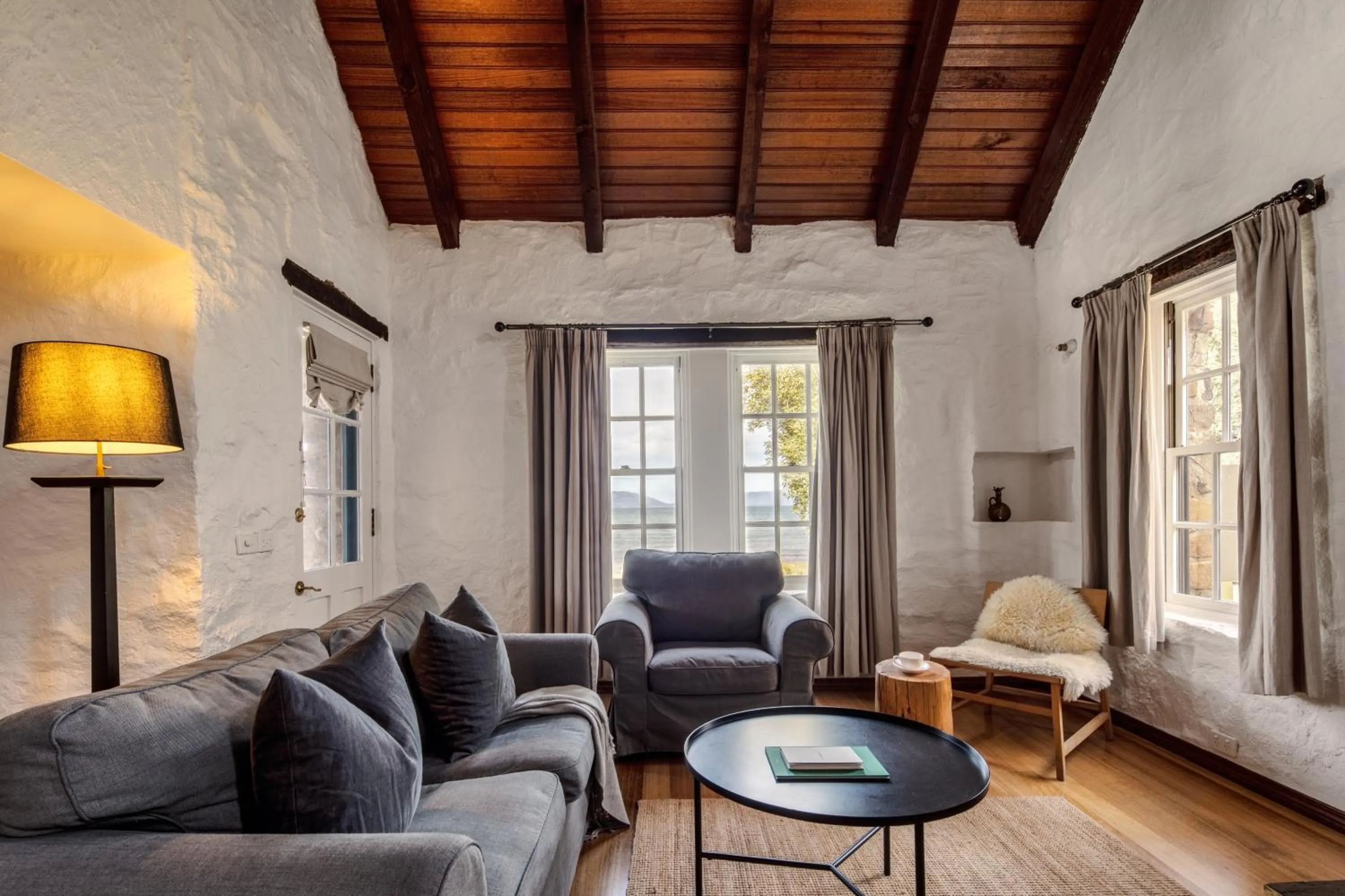 Living room in Piermont Retreat