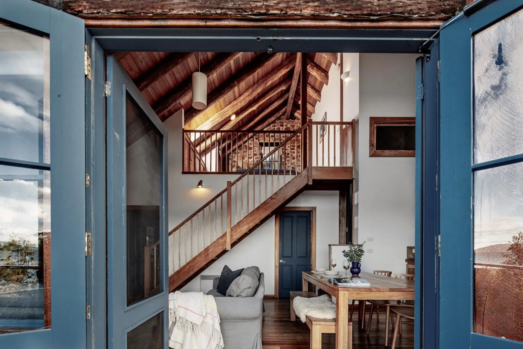 Living room in Piermont Retreat