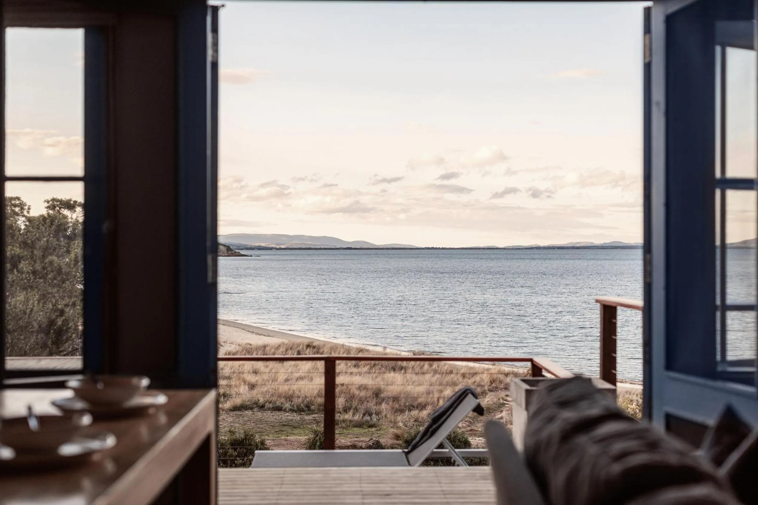 Natural landscape in Piermont Retreat