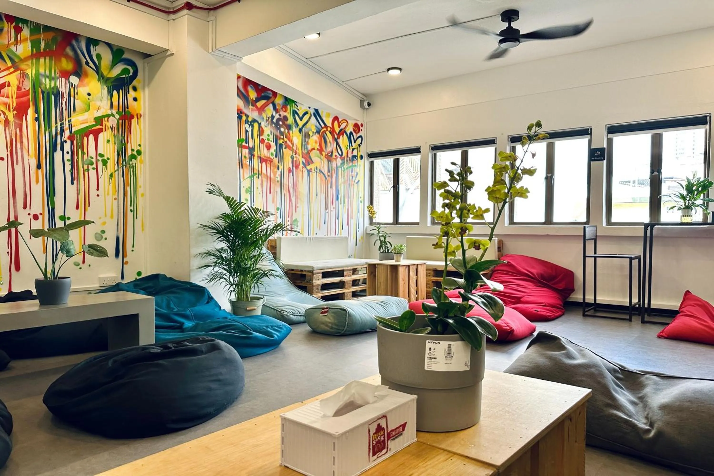 Lobby or reception in Rucksack Inn Tyrwhitt Road