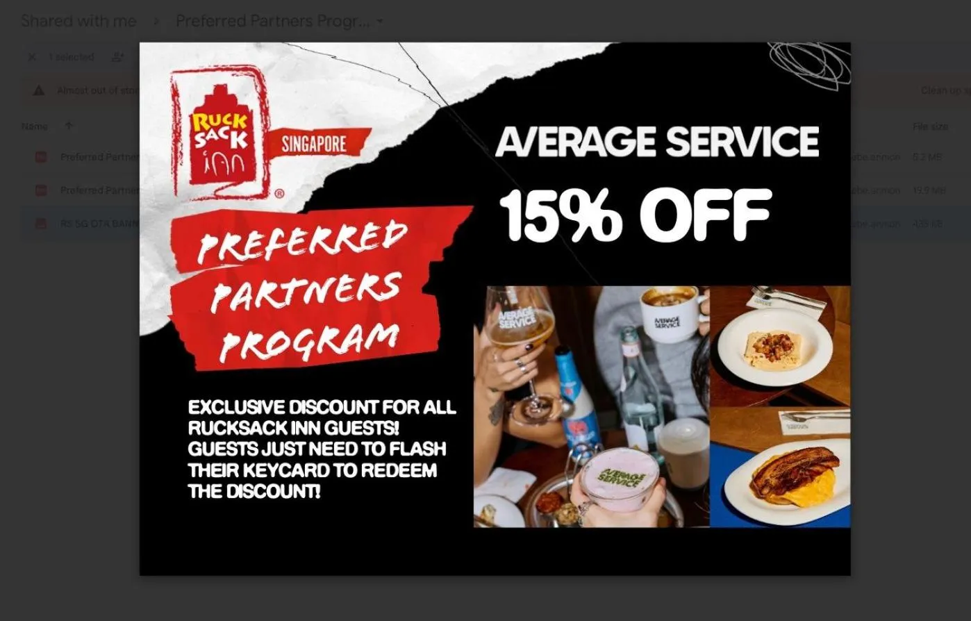 Rucksack Inn Tyrwhitt Road