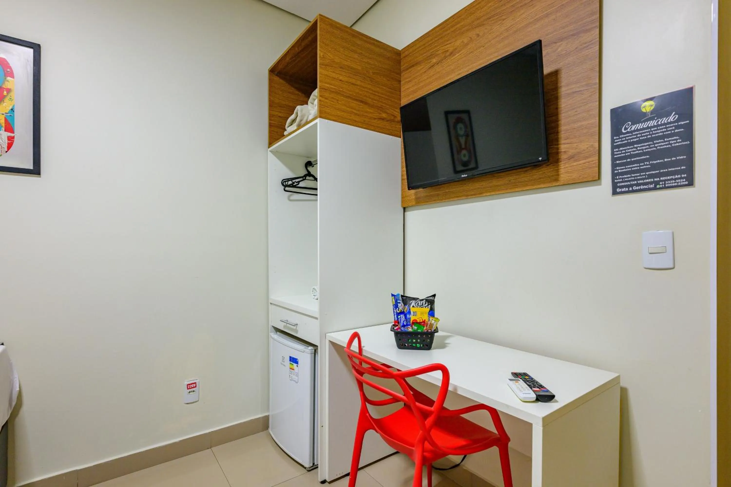 Area and facilities in OYO Tropical Confort Hotel, Brasilia