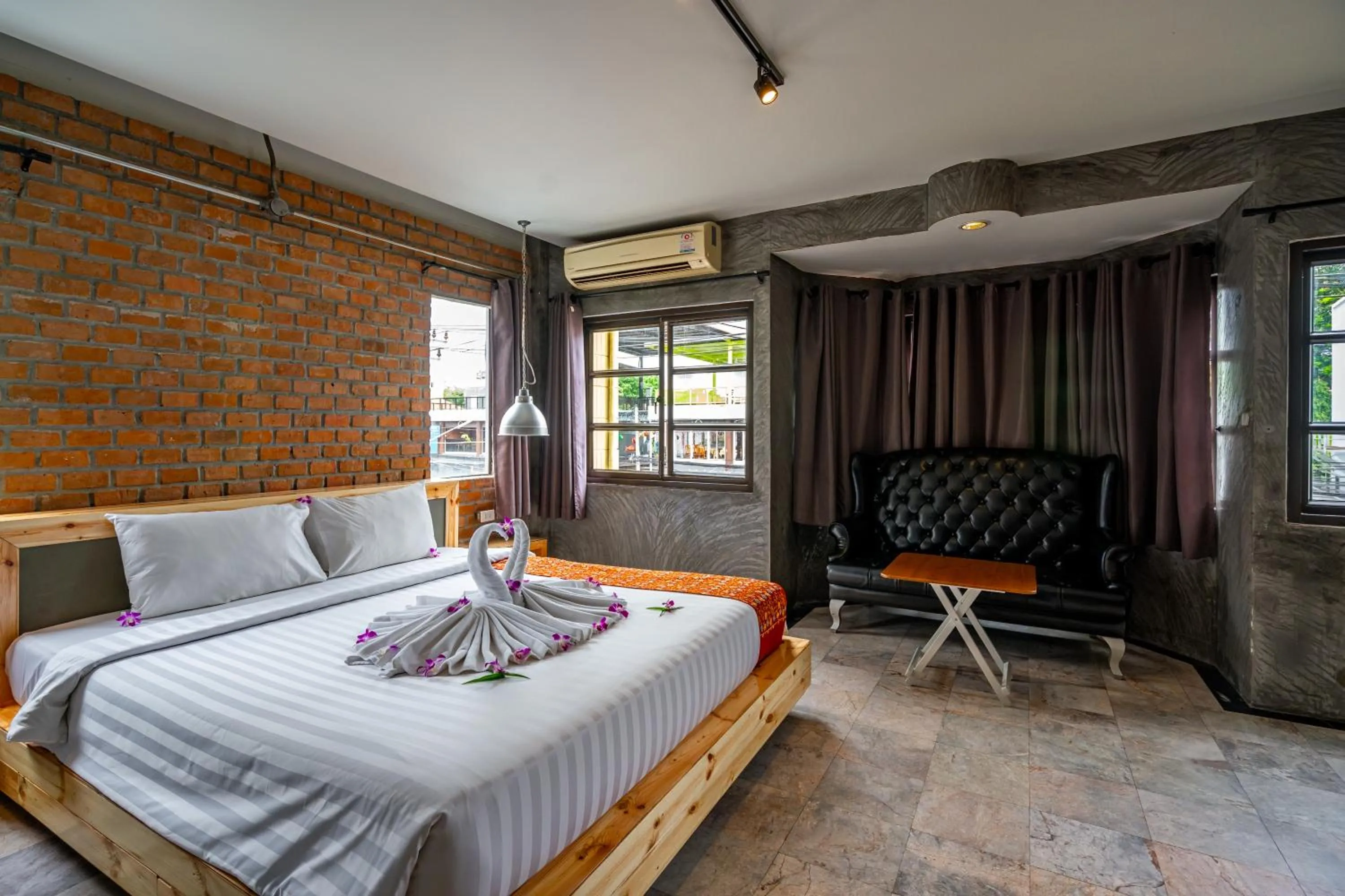 Bedroom, Bed in UNOTEL Karon Beach