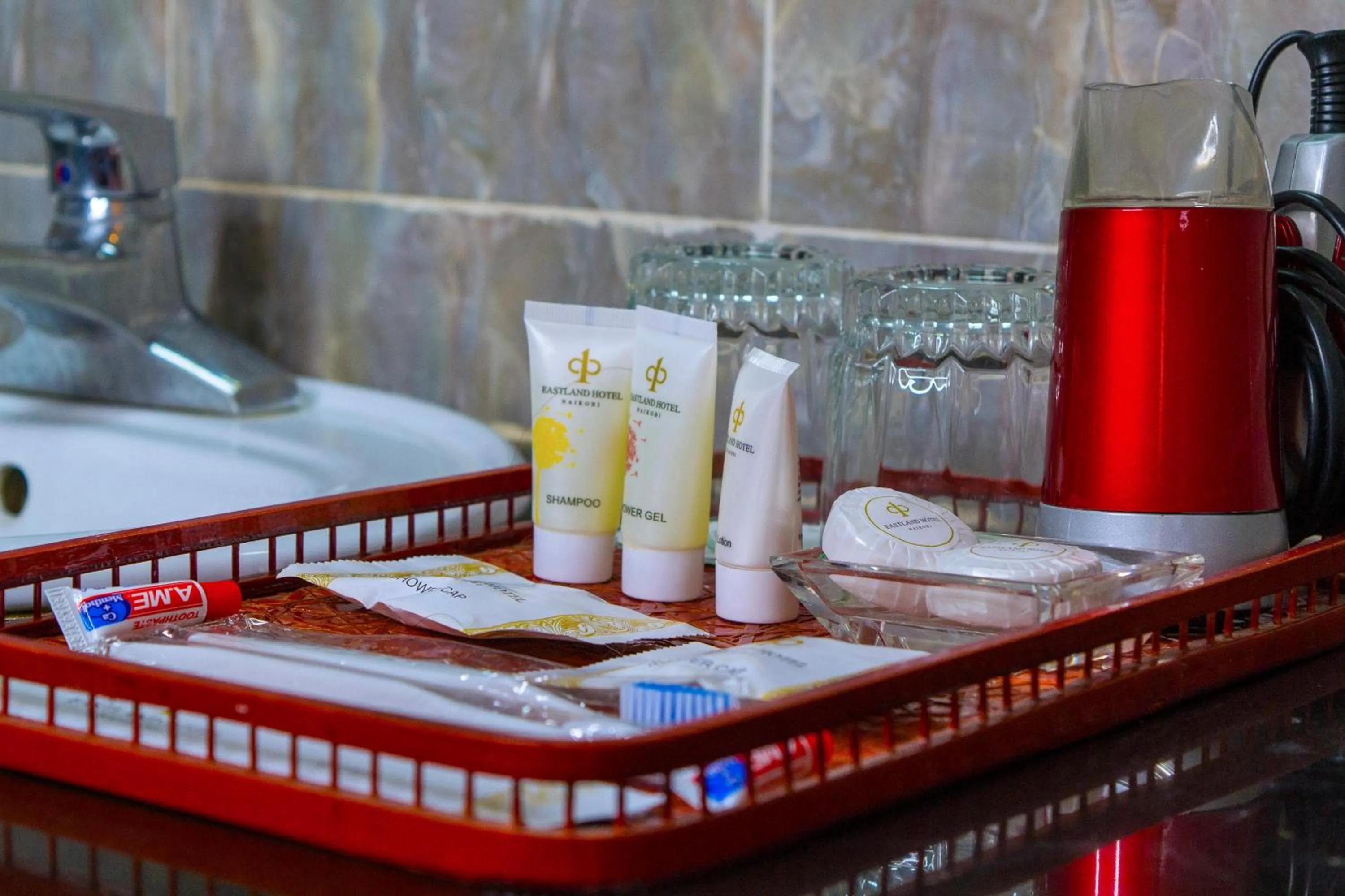 Bathroom in Eastland Hotel