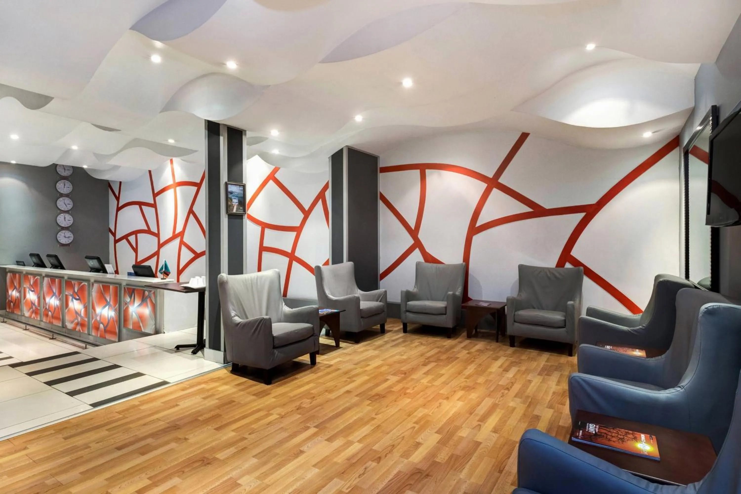 Lobby or reception in Protea Hotel by Marriott Lusaka Cairo Road