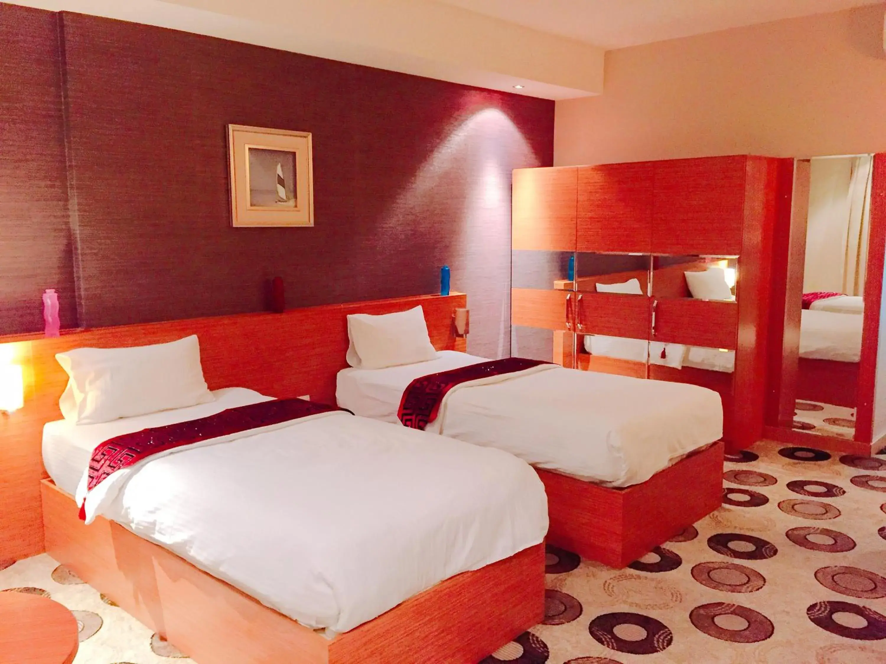 Deluxe Twin Room in Grand Palace Hotel Erbil Deluxe Twin Room in Grand Palace Hotel Erbil