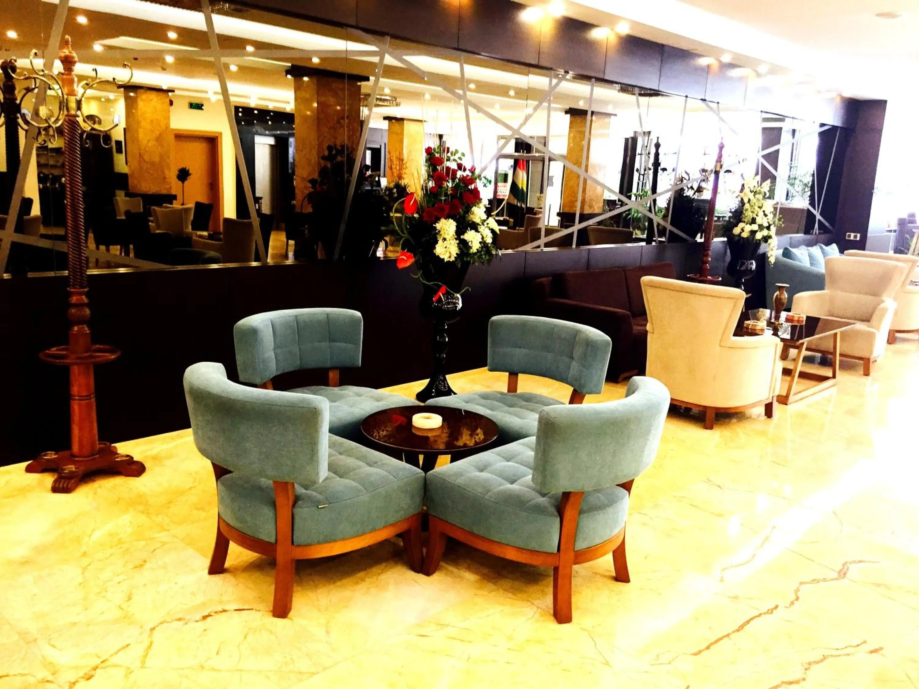 Lobby or reception in Grand Palace Hotel Erbil