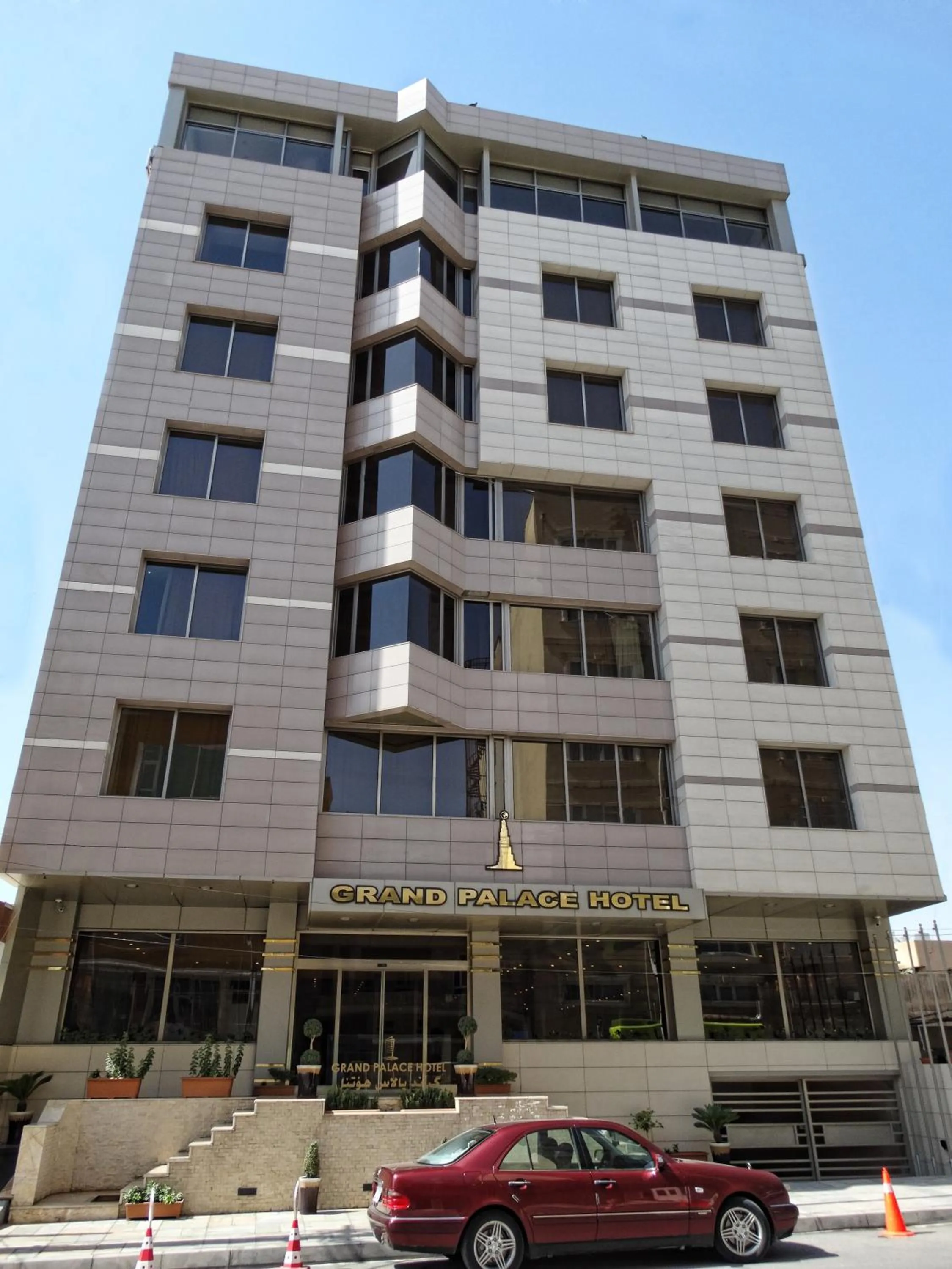 Facade/entrance in Grand Palace Hotel Erbil