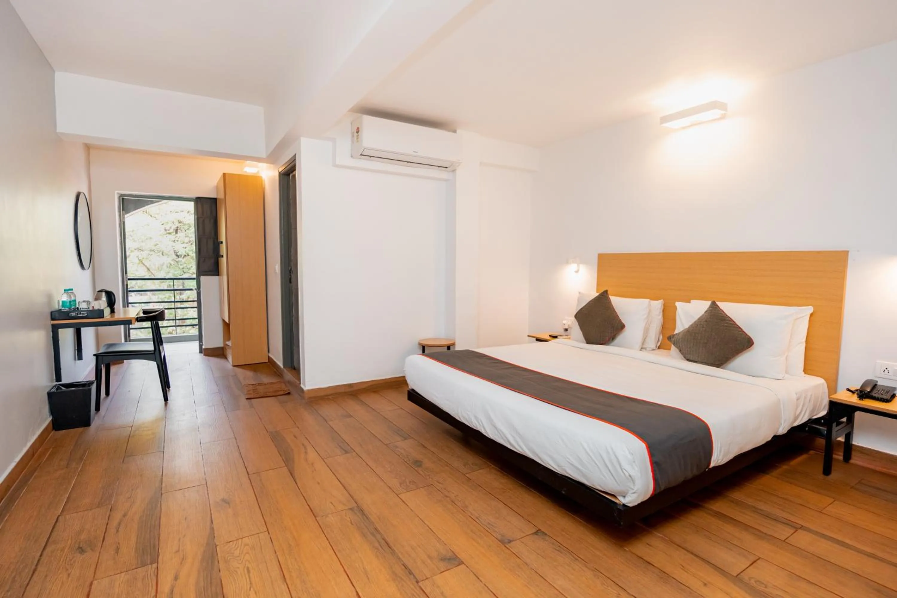 Photo of the whole room, Bed in Magnum Resorts- Near Candolim Beach, Goa