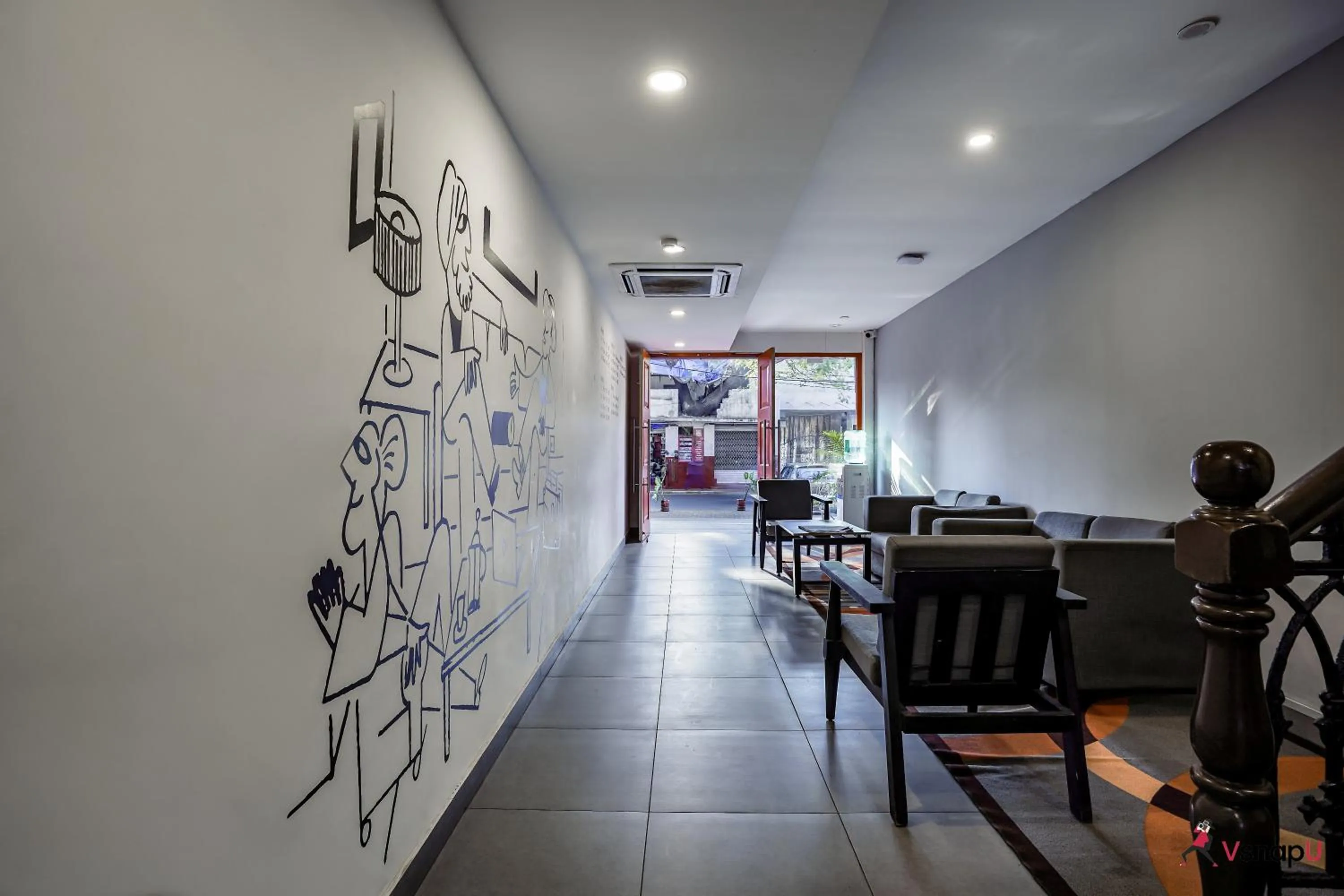 Lobby or reception in Magnum Resorts- Near Candolim Beach, Goa