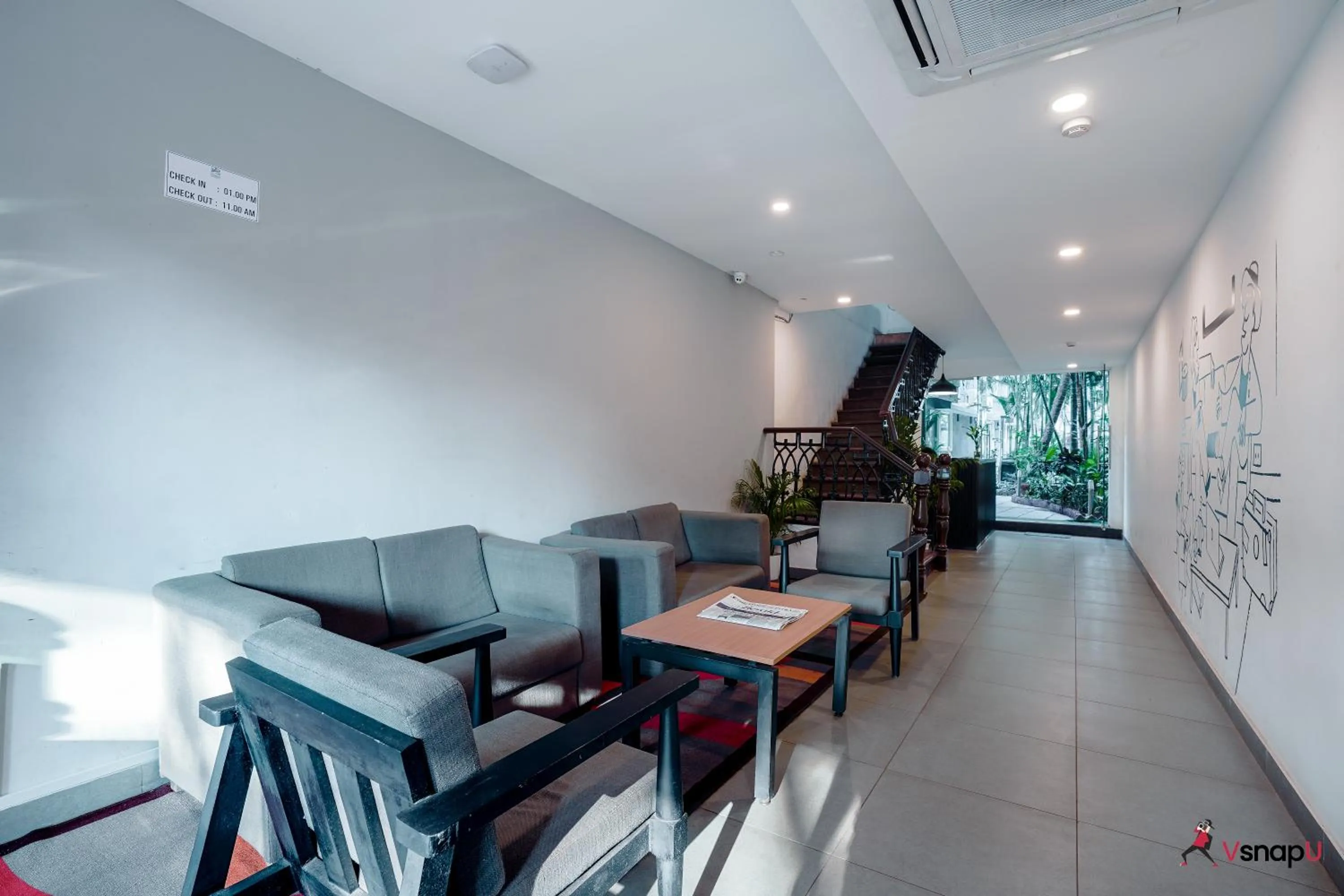 Lobby or reception in Magnum Resorts- Near Candolim Beach, Goa