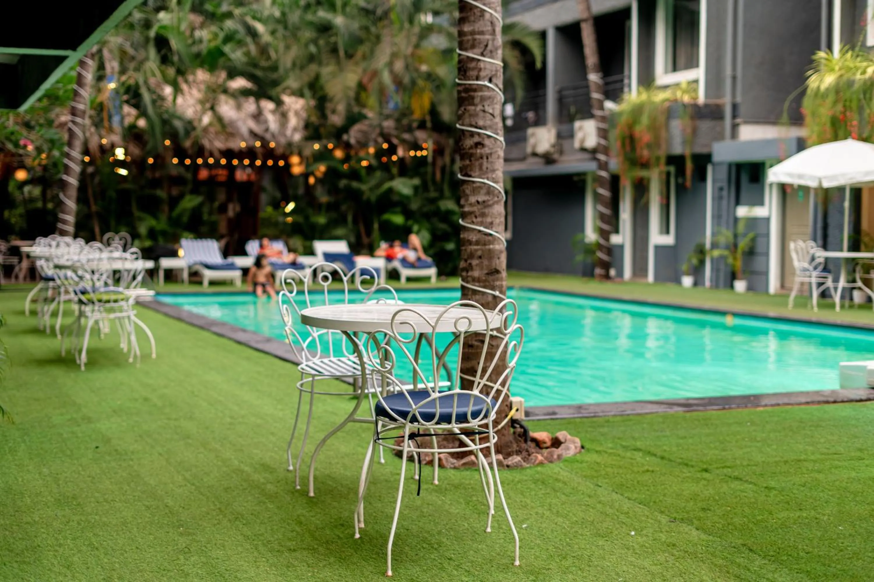 Swimming pool in Magnum Resorts- Near Candolim Beach, Goa