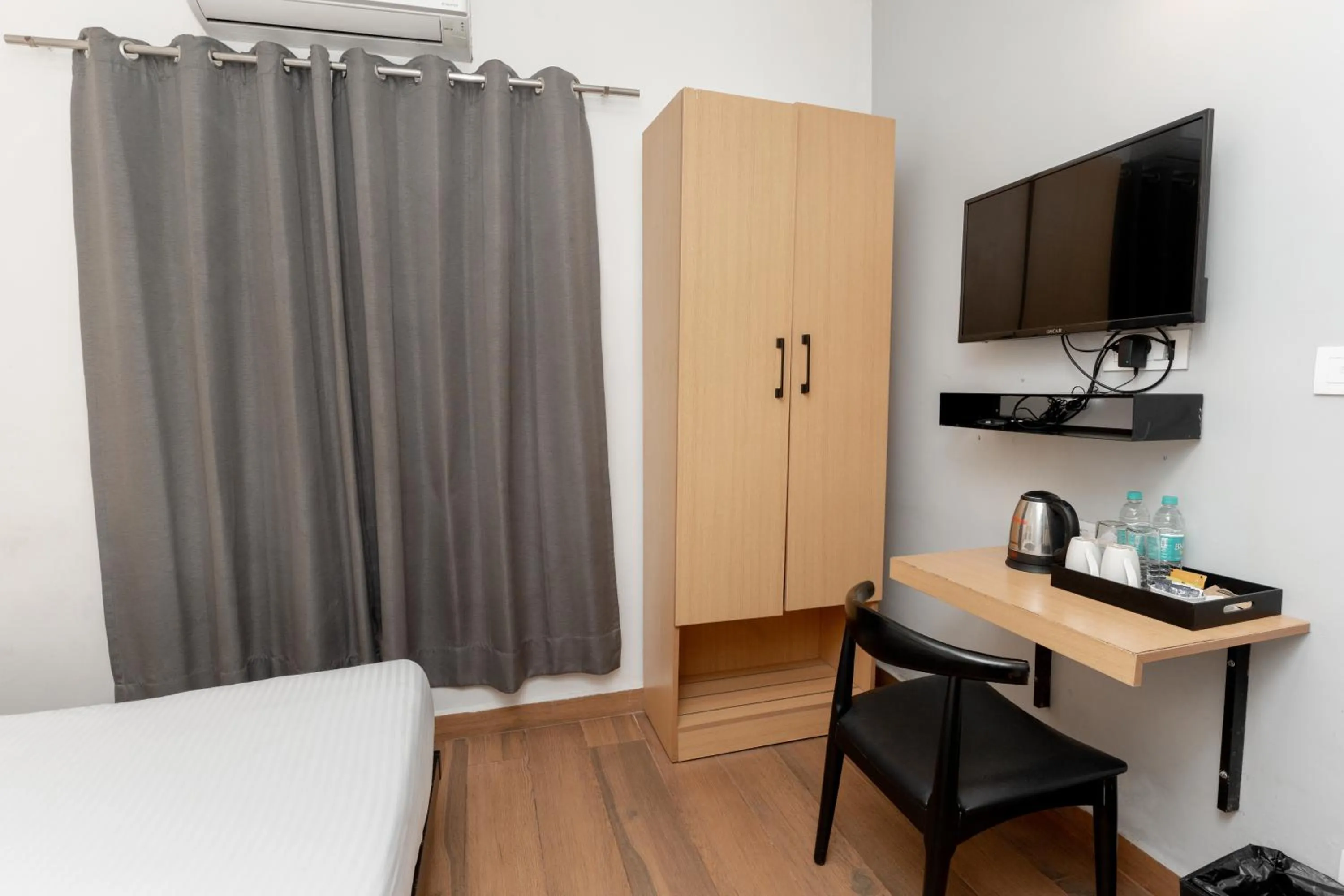 TV and multimedia, Bed in Magnum Resorts- Near Candolim Beach, Goa