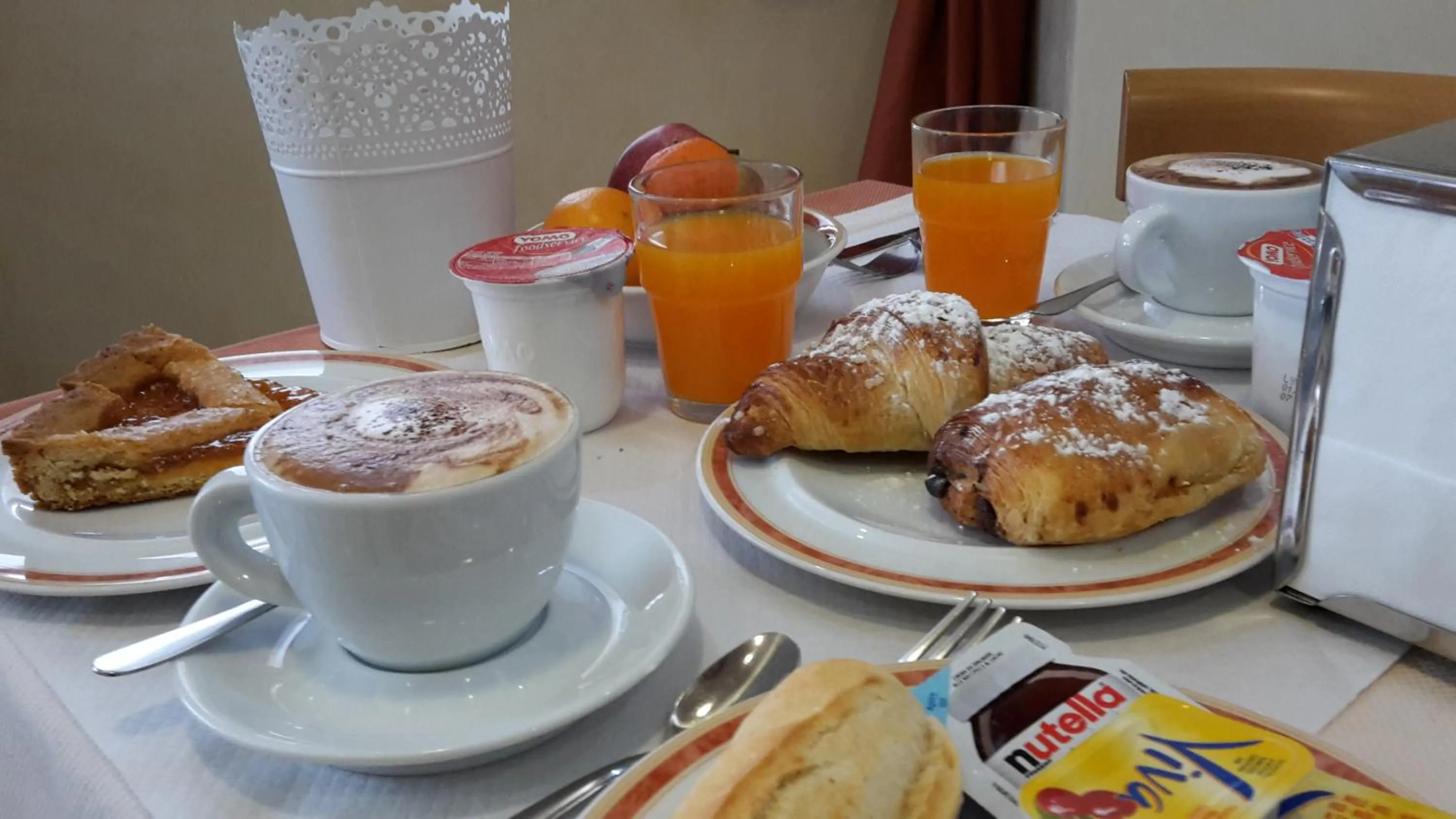 Buffet breakfast in Hotel Riviera