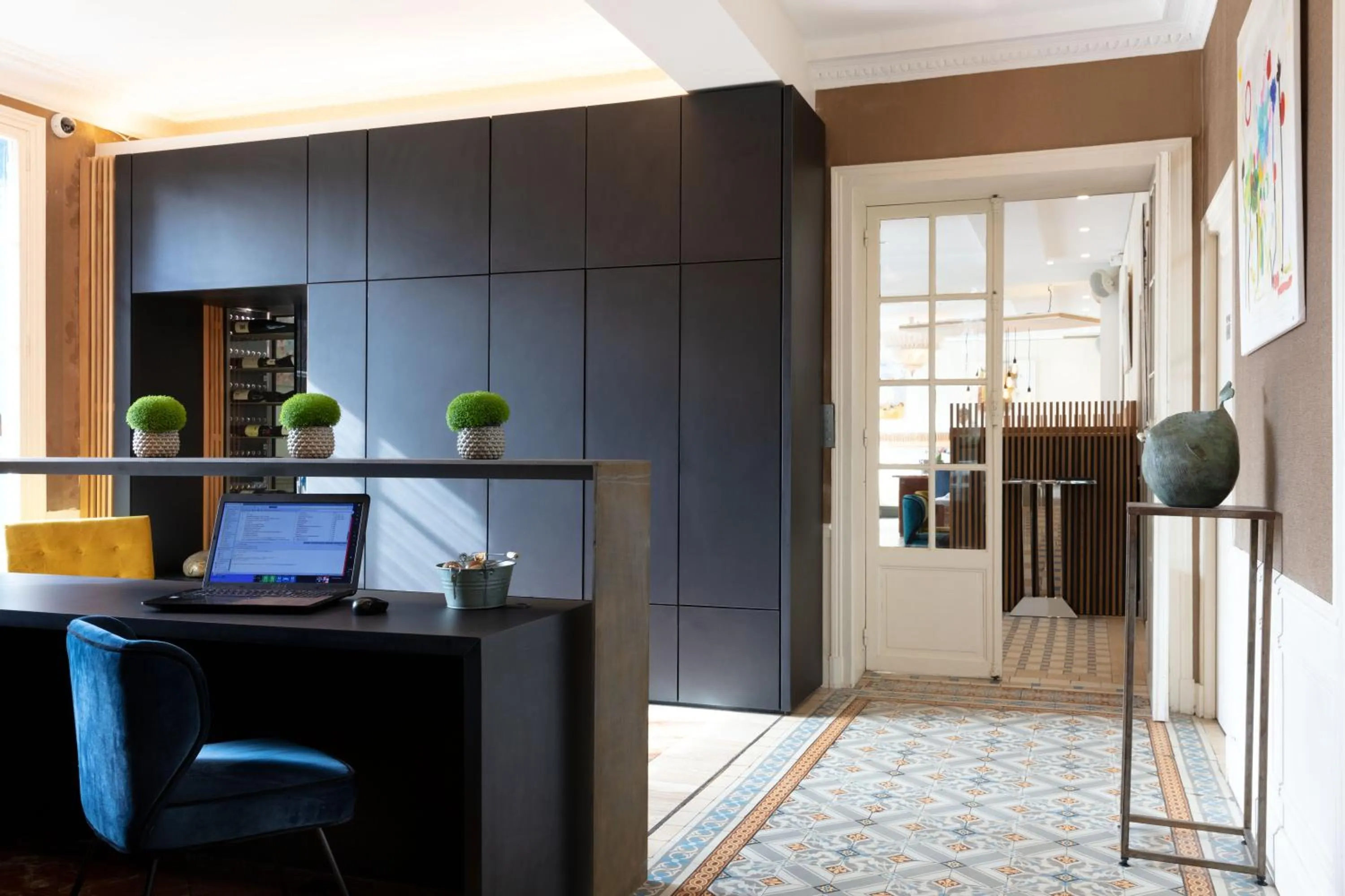 Lobby or reception in Le Jardin des Plumes