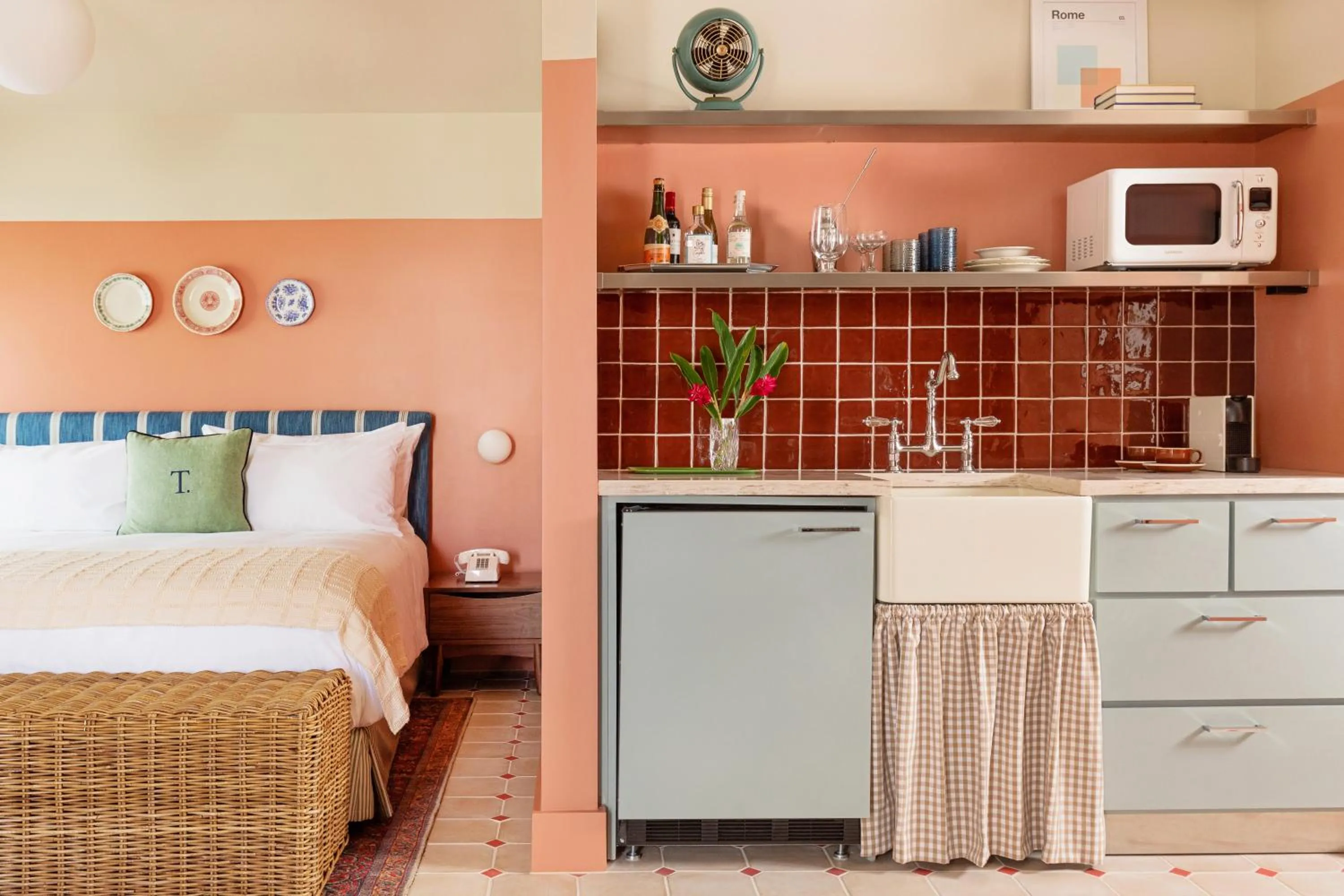 Bed in Hotel Trouvail Miami Beach